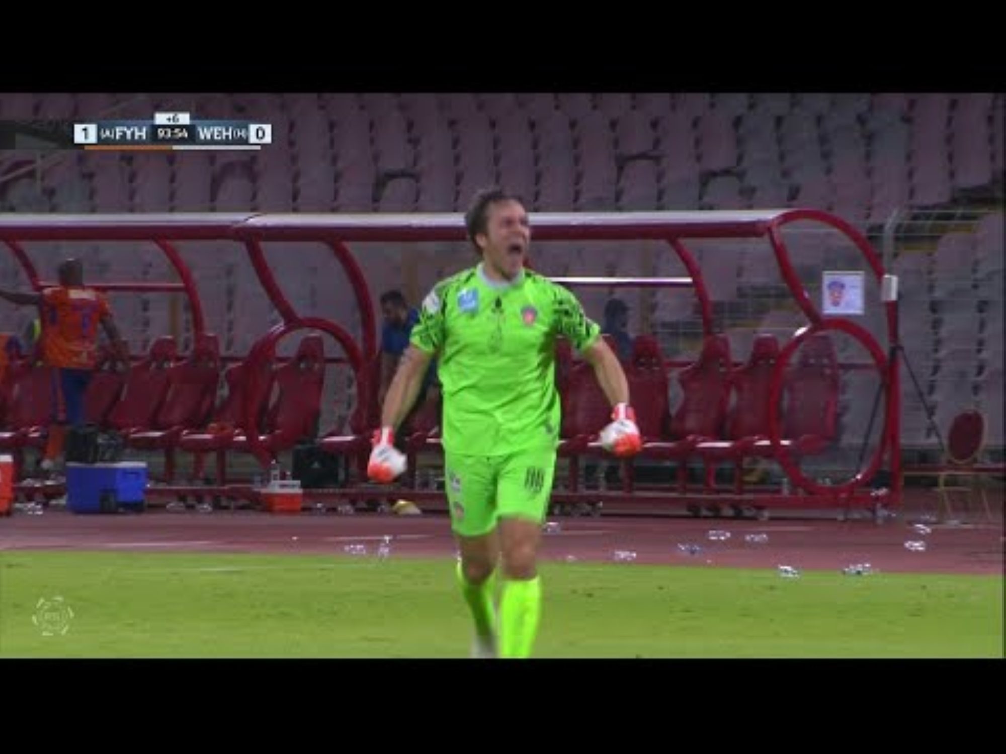 هدف الفيحاء في مرمى الوحدة بدوري روشن