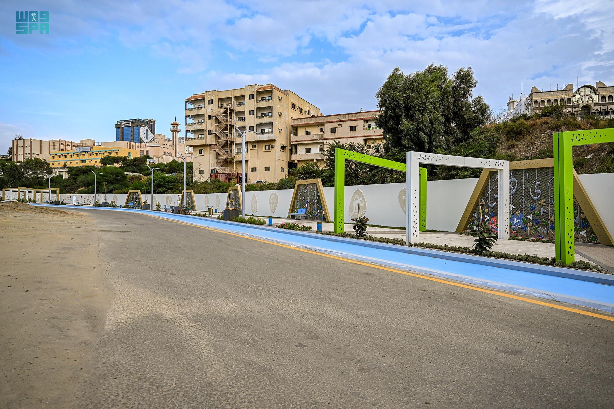 مشروع ممشى الباحة يسهم في تحسين المشهد الحضري