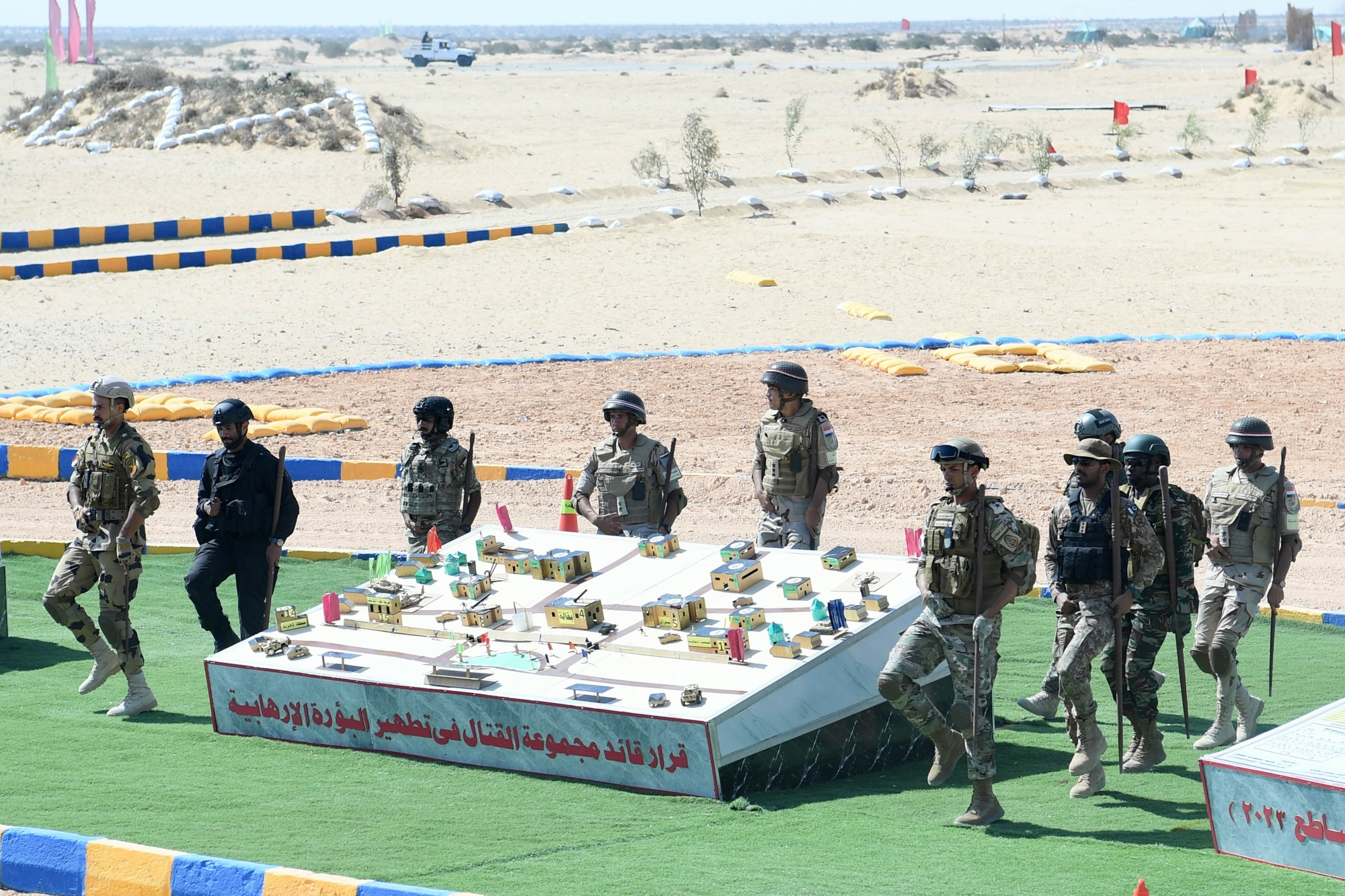 نفذت القوات العديد من المهام التدريبية البرية والجوية والبحرية