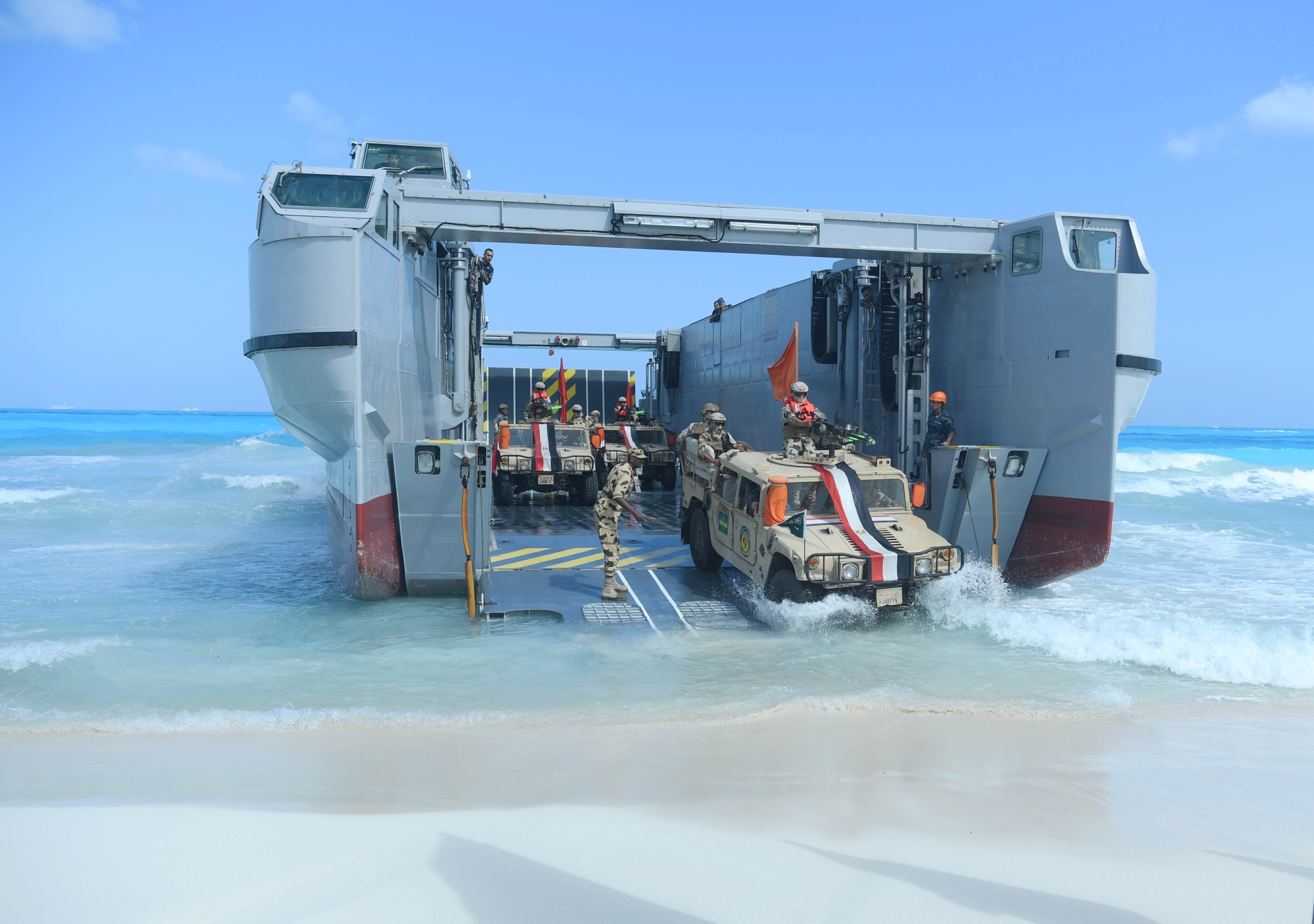 نفذت القوات العديد من المهام التدريبية البرية والجوية والبحرية