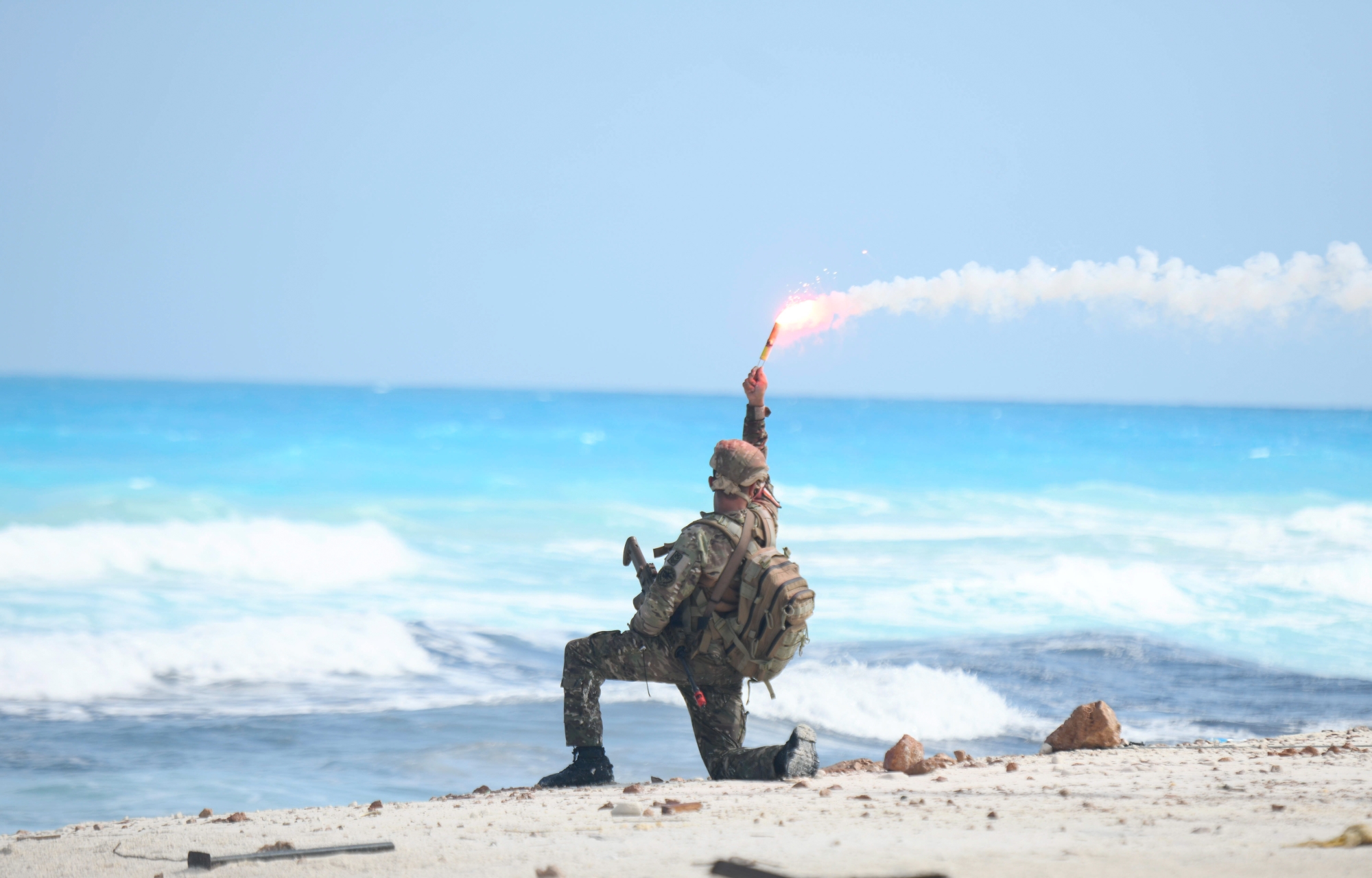 نفذت القوات العديد من المهام التدريبية البرية والجوية والبحرية