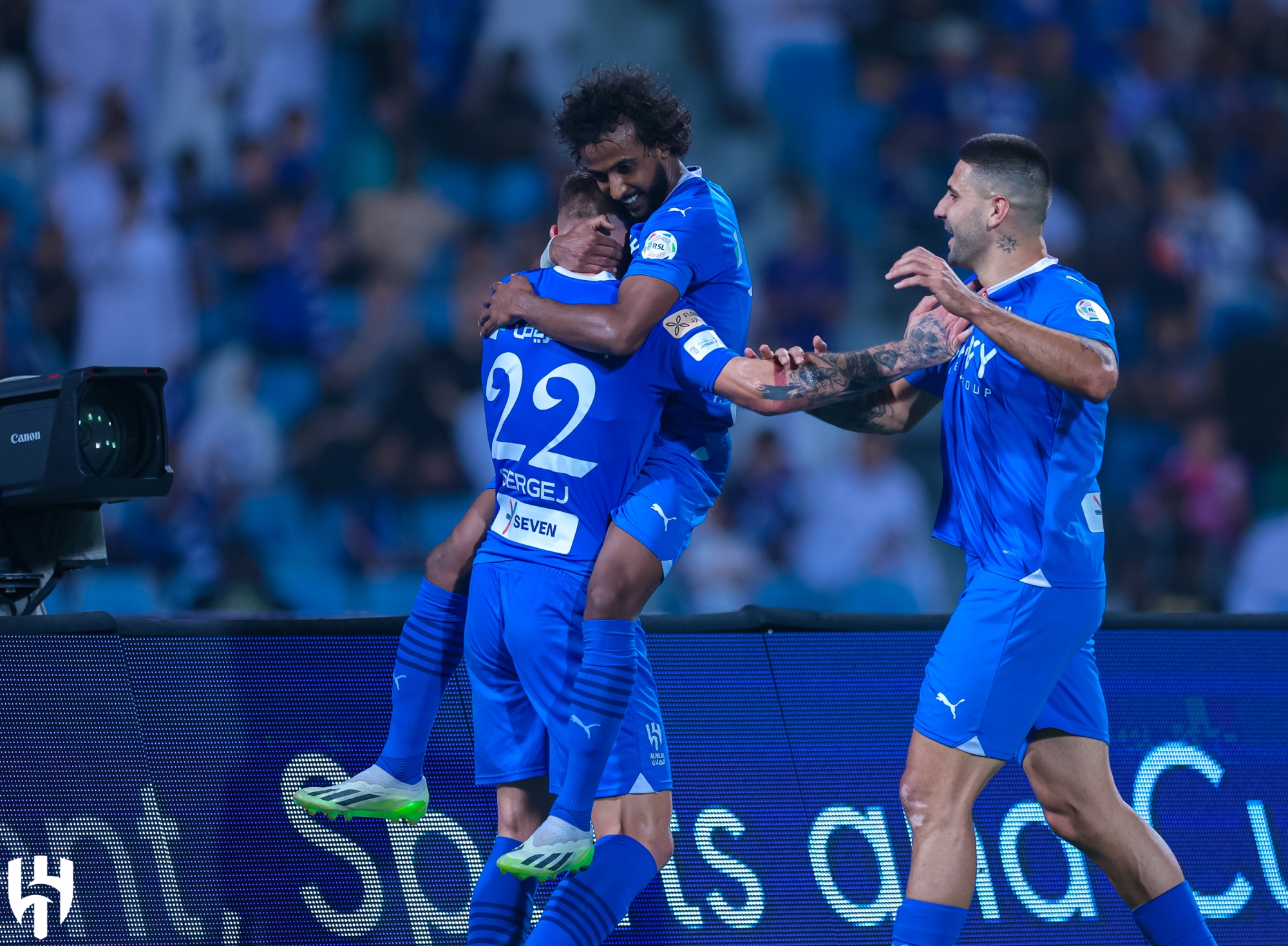 جانب من مباراة الهلال والرياض في الجولة السادسة بدوري روشن