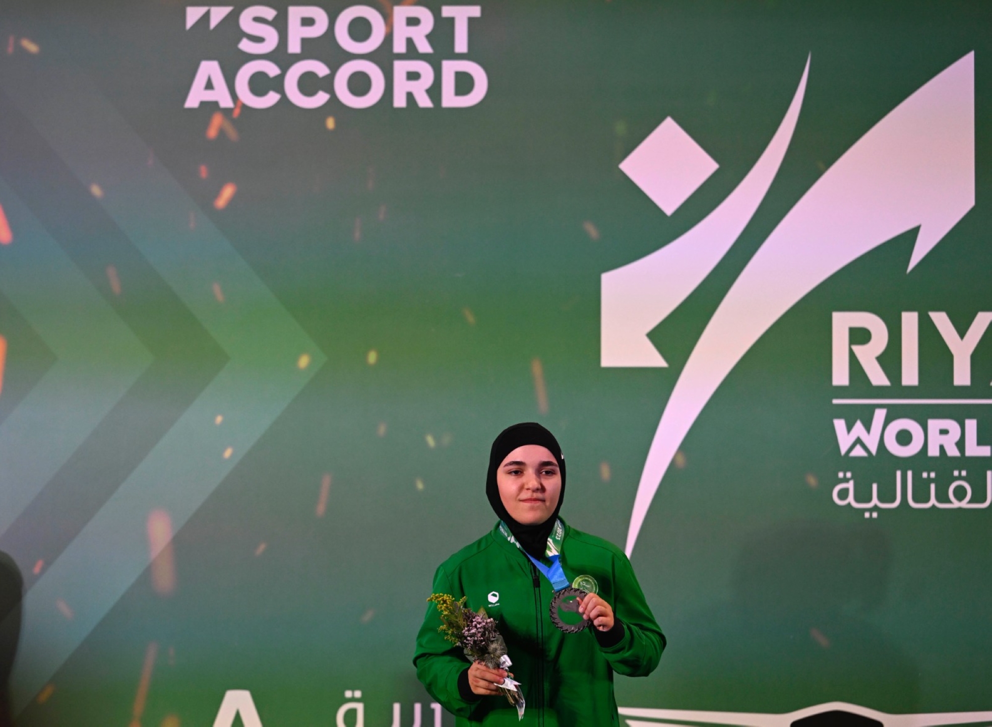 البطلة السعودية سارة عبدالجواد