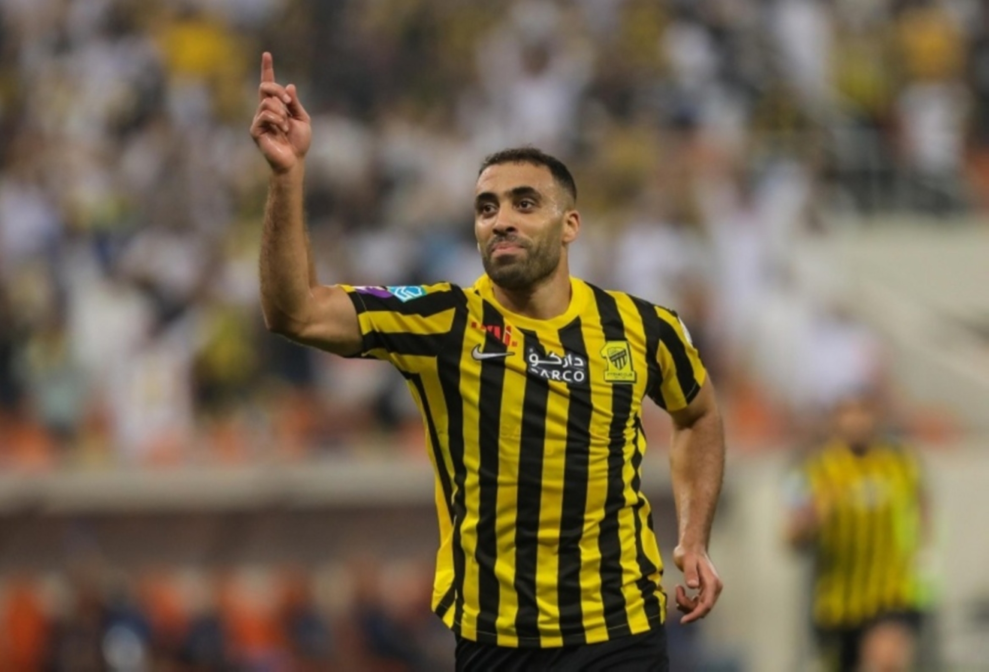 عبدالرزاق حمدالله لاعب الاتحاد