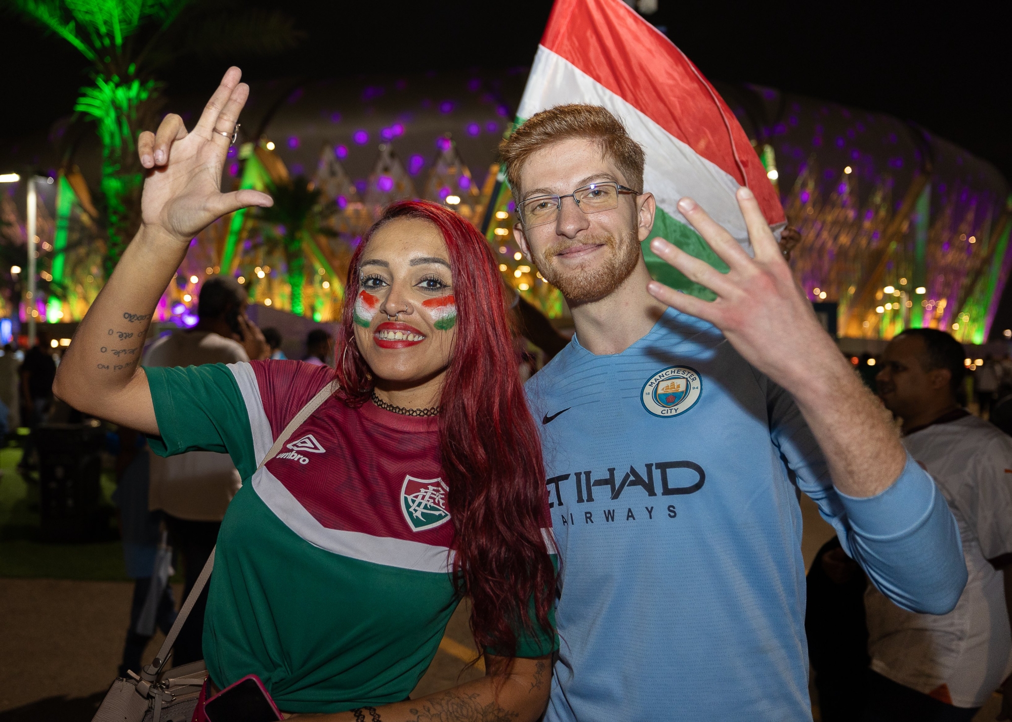 جماهير المونديال قبل مباراة النهائي