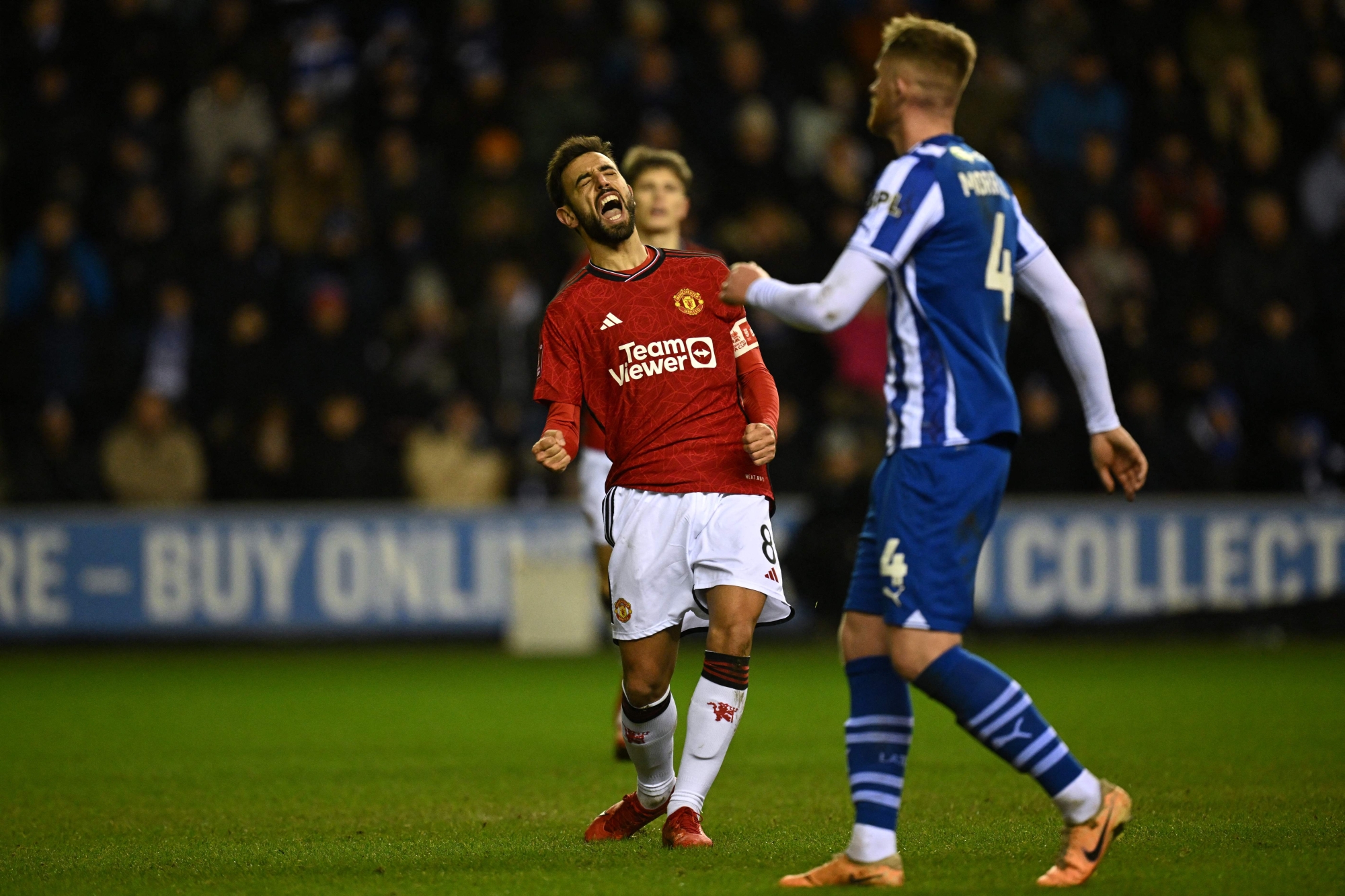 مواجهة مانشستر يونايتد أمام ويجان أثليتيك