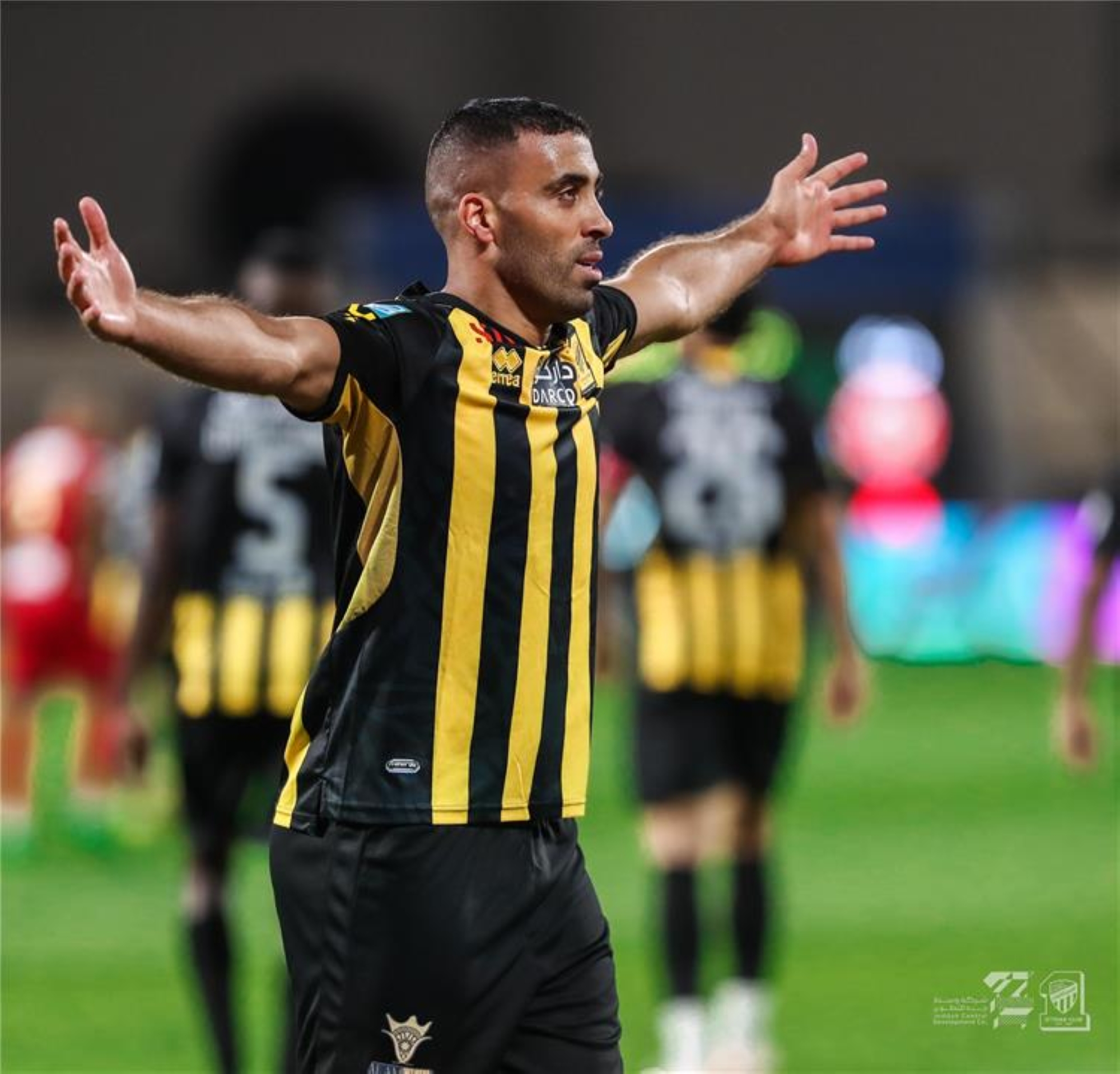 مهاجم الاحاد عبد الرزاق حمدالله