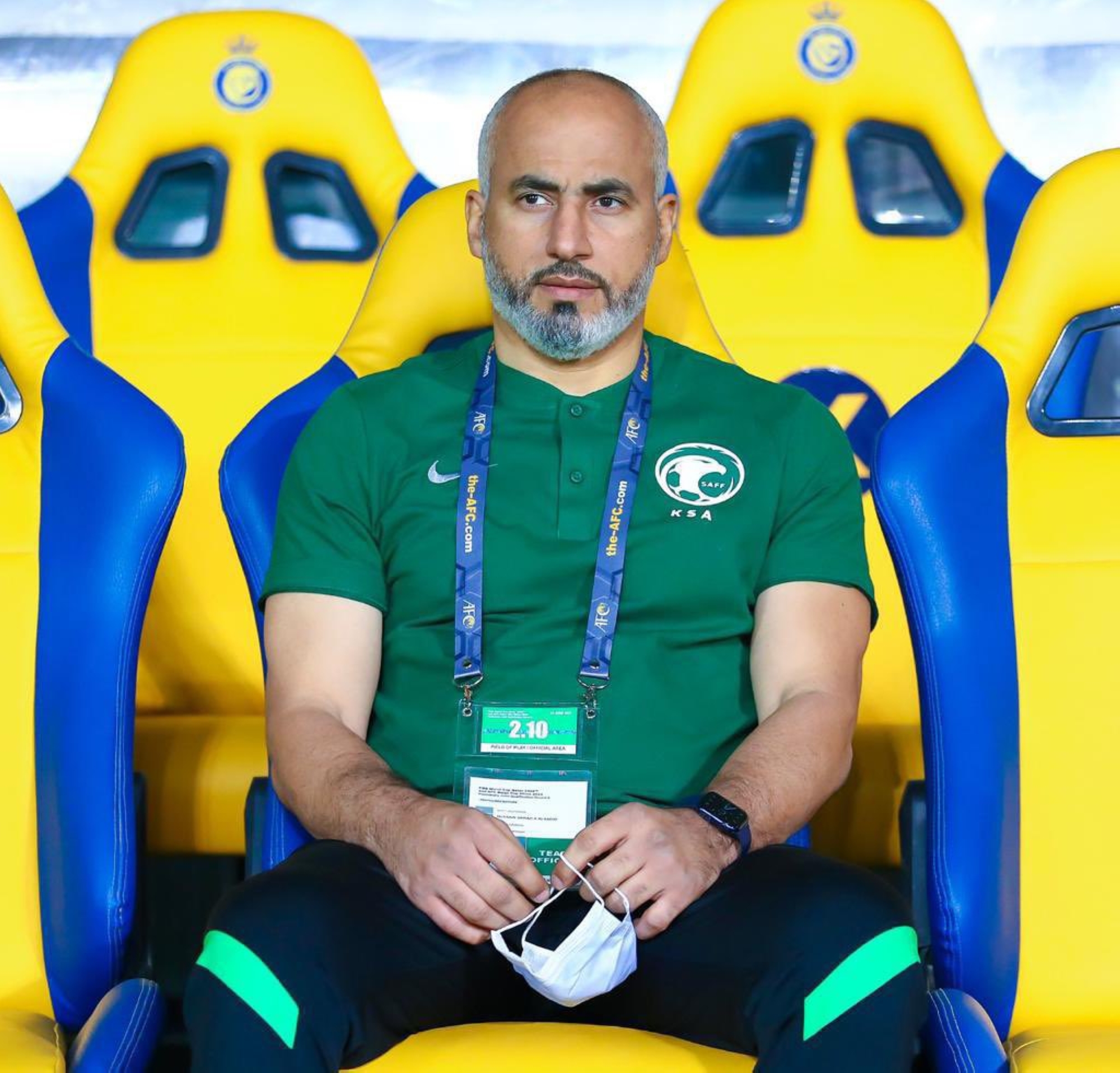 مدير المنتخب السعودي، حسين الصادق 