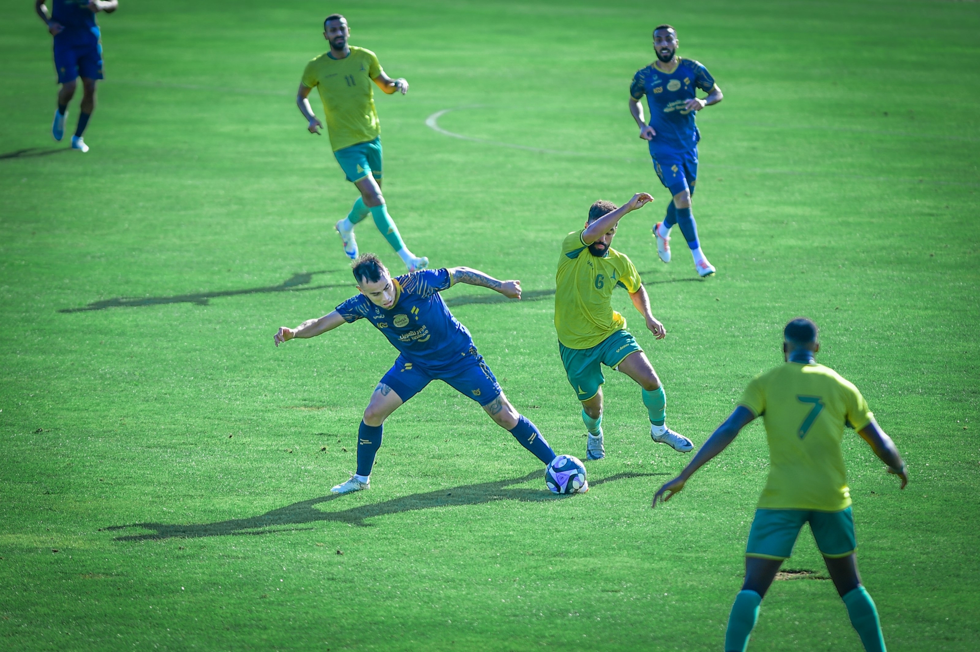 مباراة الفتح والخليج في مُعسكر سلوفينيا