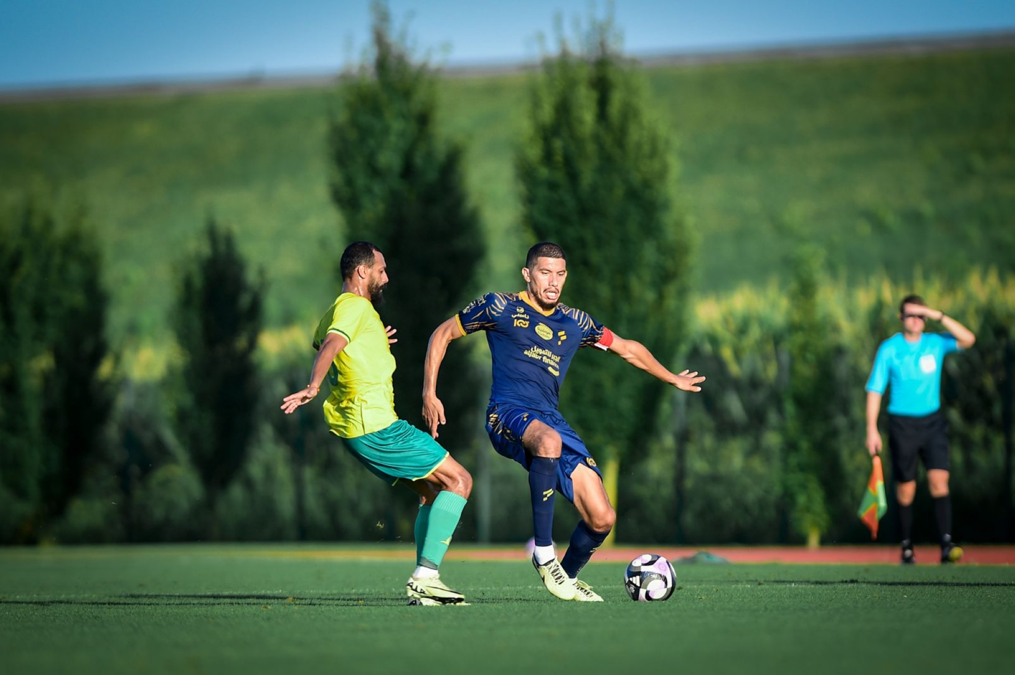 مباراة الفتح والخليج في مُعسكر سلوفينيا