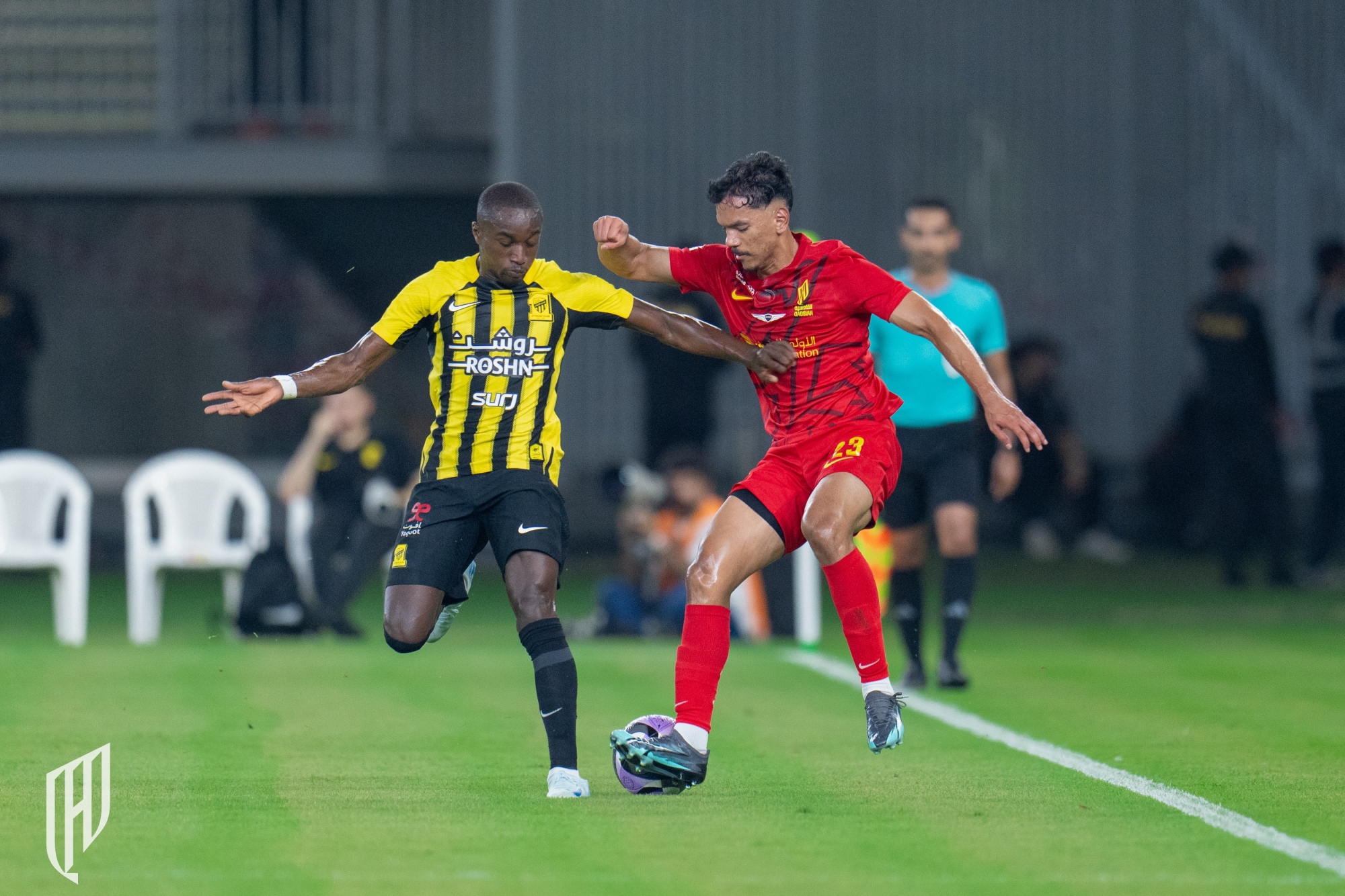 مباراة الاتحاد الودية أمام القادسية