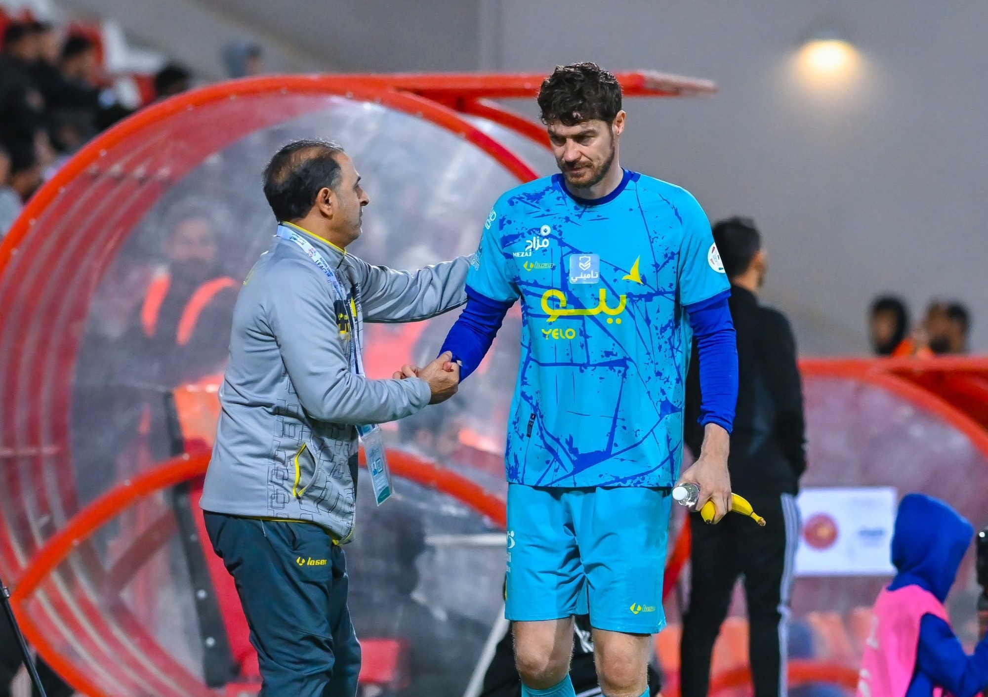 تفاصيل إصابة إبراهيم سيهيتتش حارس مرمى الخليج