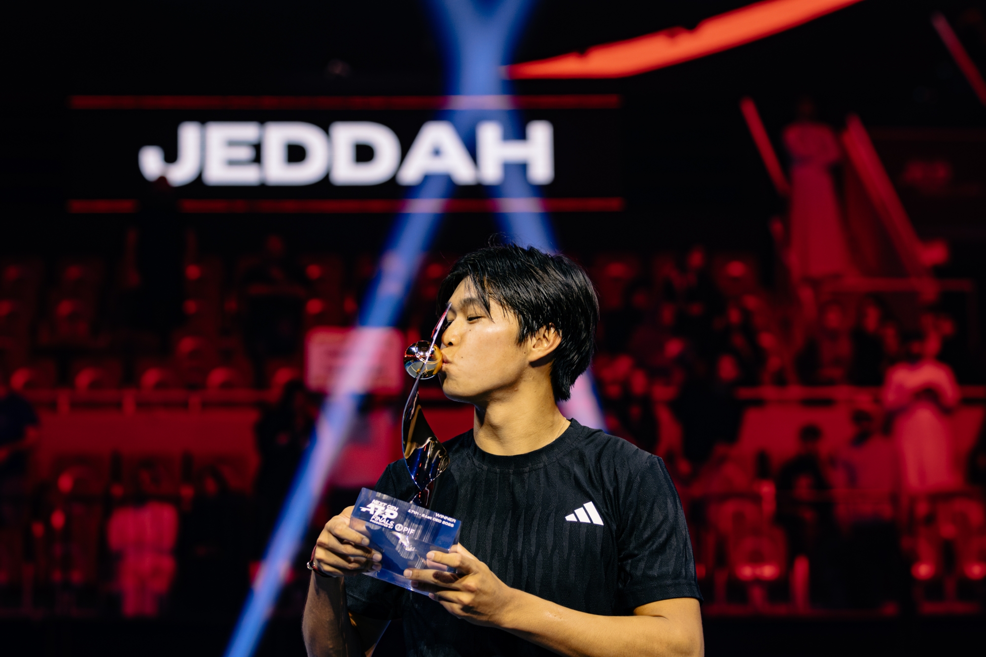 ليرنر تيين يفوز بلقب نهائيات الجيل القادم للتنس في جدة