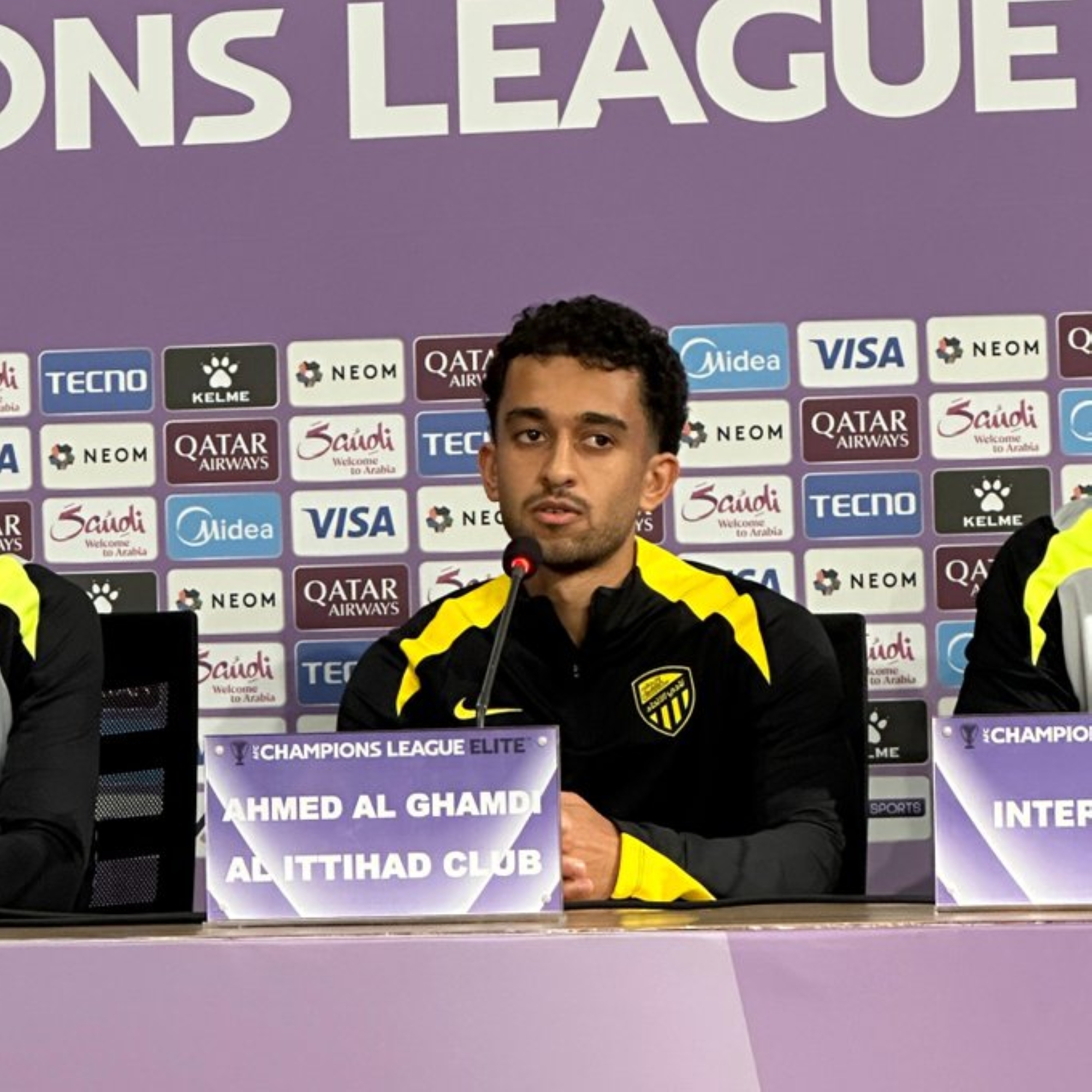  أحمد الغامدي لاعب فريق الاتحاد