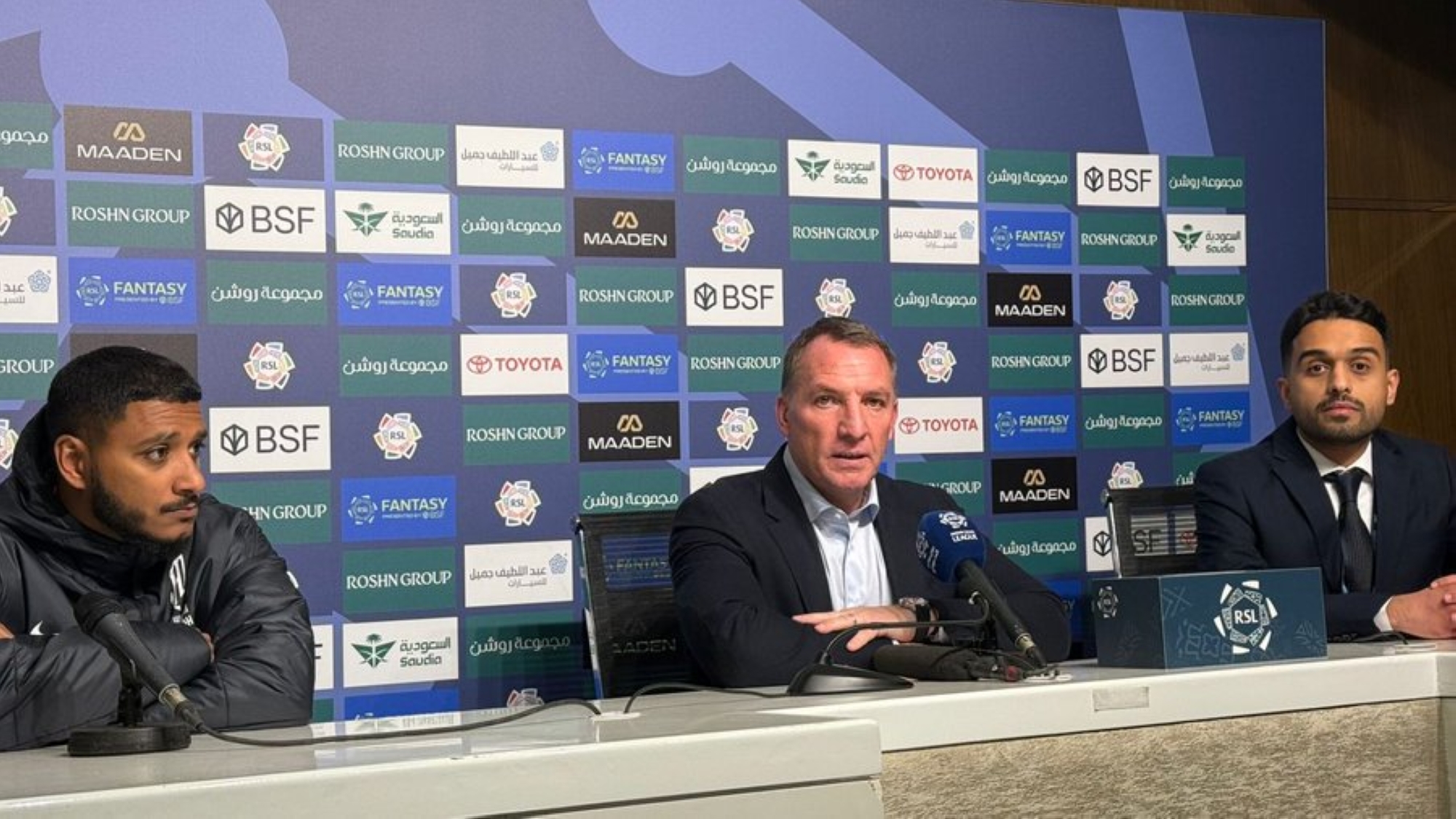 بريندان رودجرز مدرب القادسية