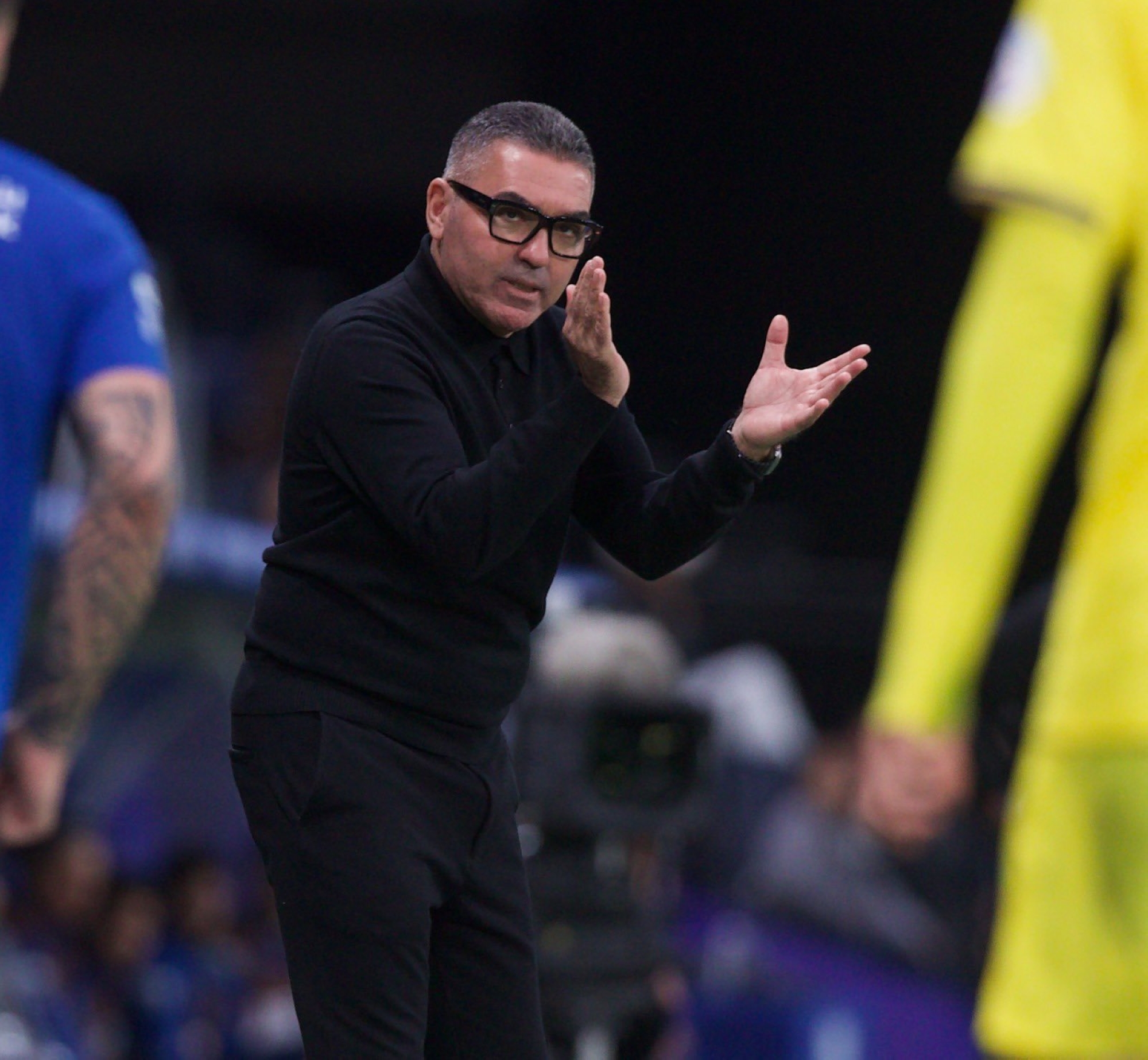 التونسي جلال قادري، المدير الفني لفريق الحزم