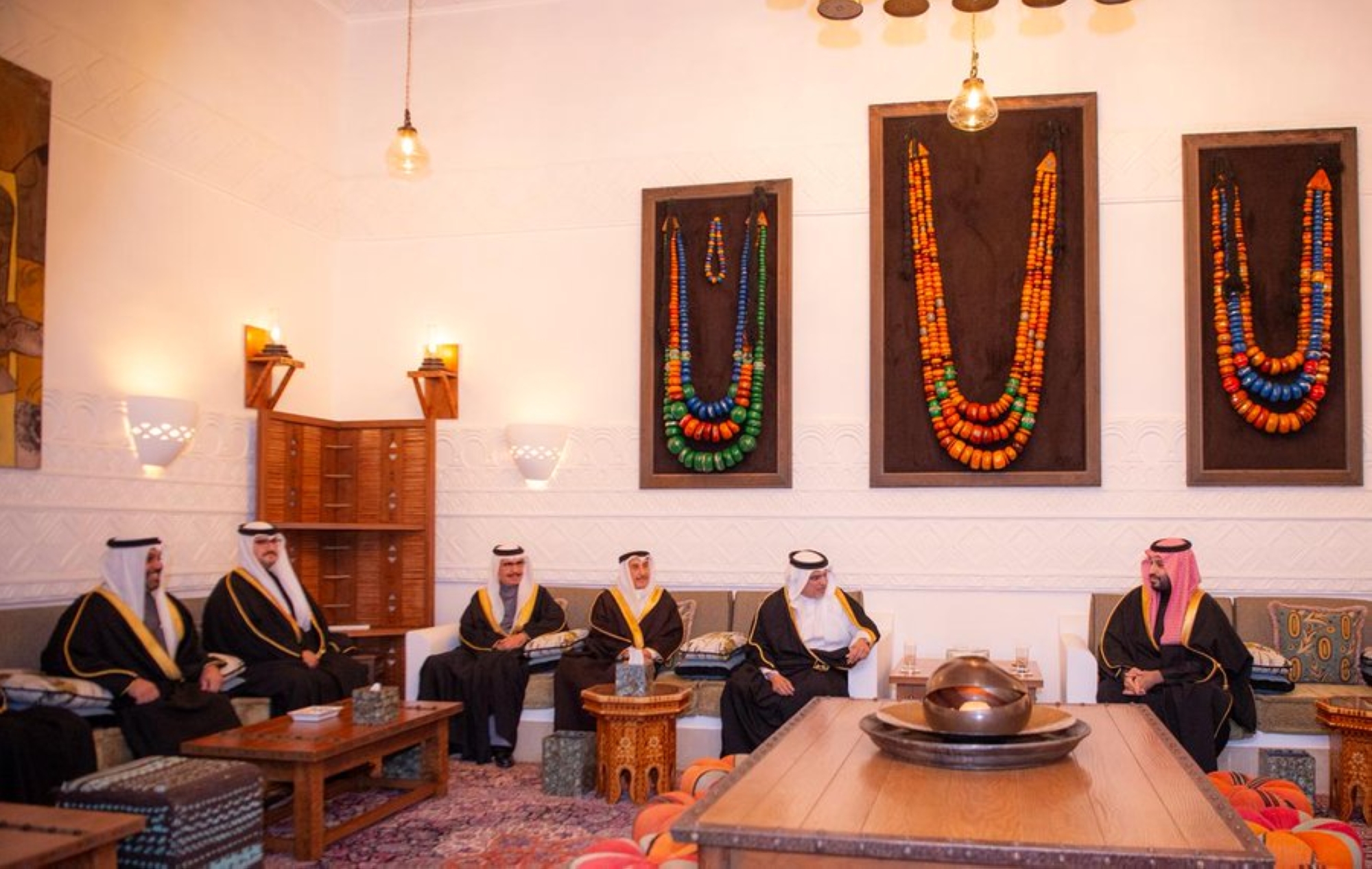 الاستقبال استعرض عددًا من الموضوعات ذات الاهتمام المشترك