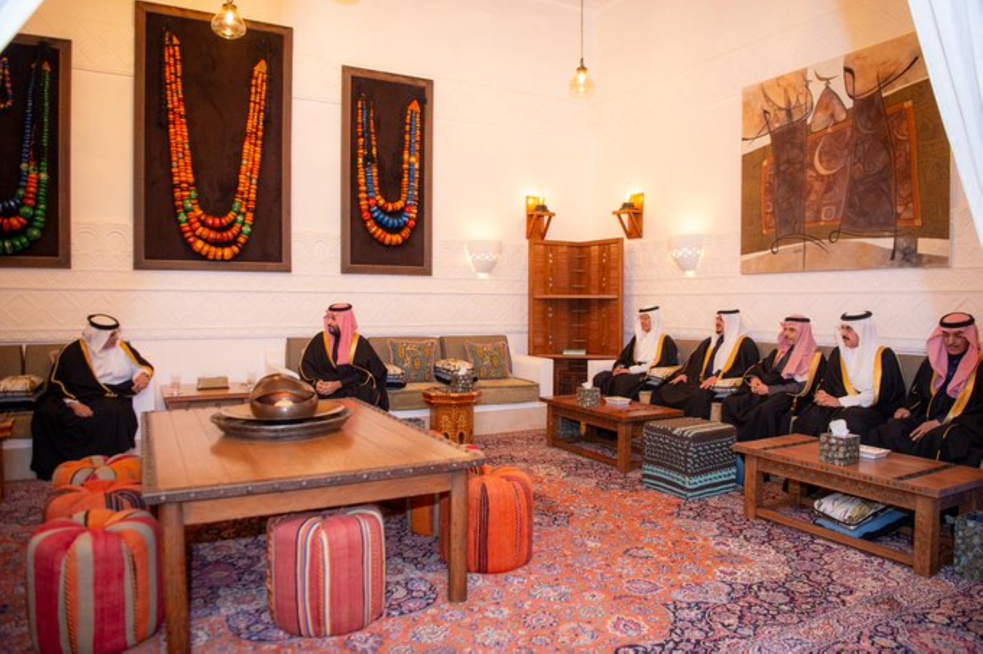 الاستقبال استعرض عددًا من الموضوعات ذات الاهتمام المشترك