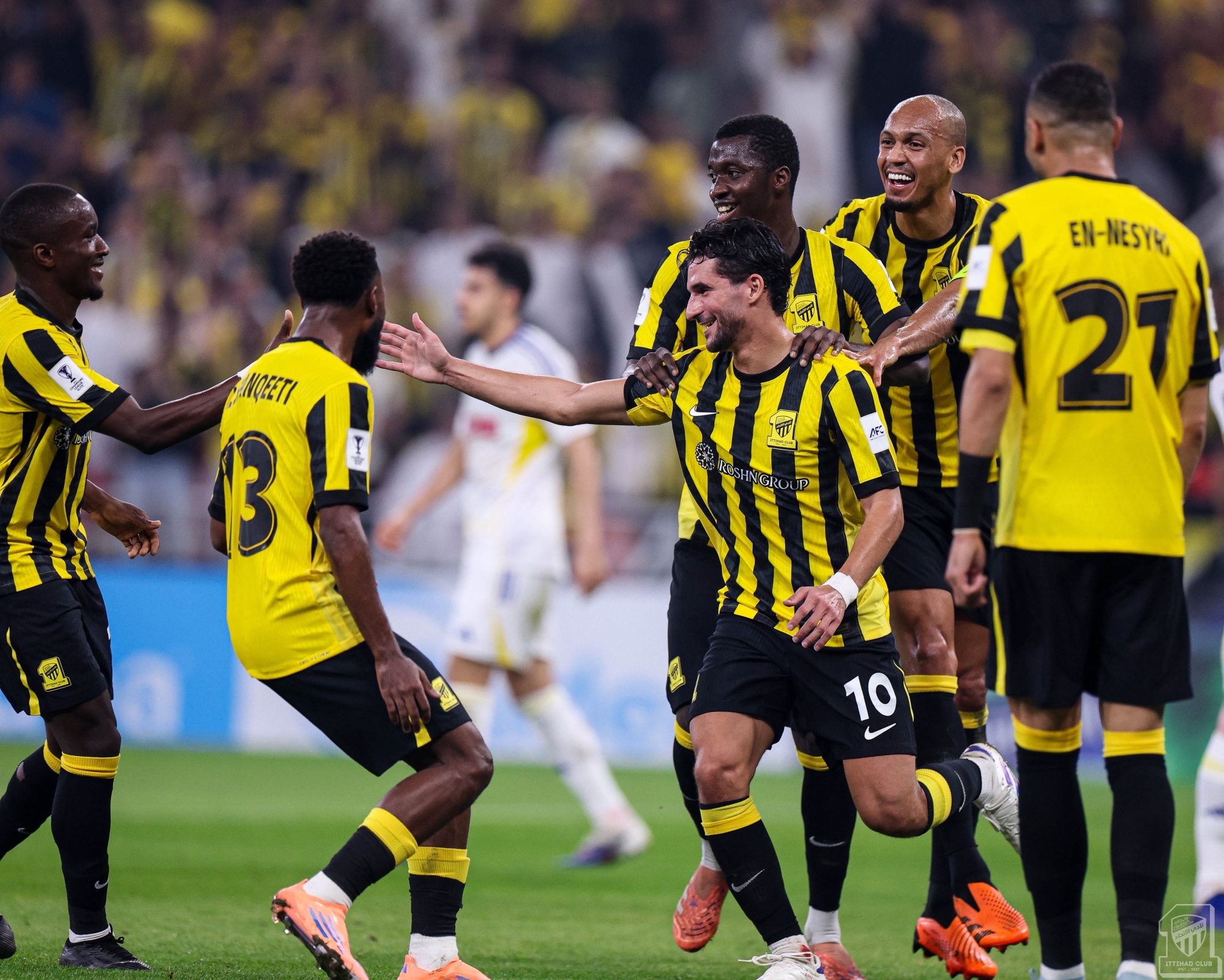 مباراة الاتحاد والغرافة القطري في الجولة السابعة بدوري أبطال آسيا للنخبة