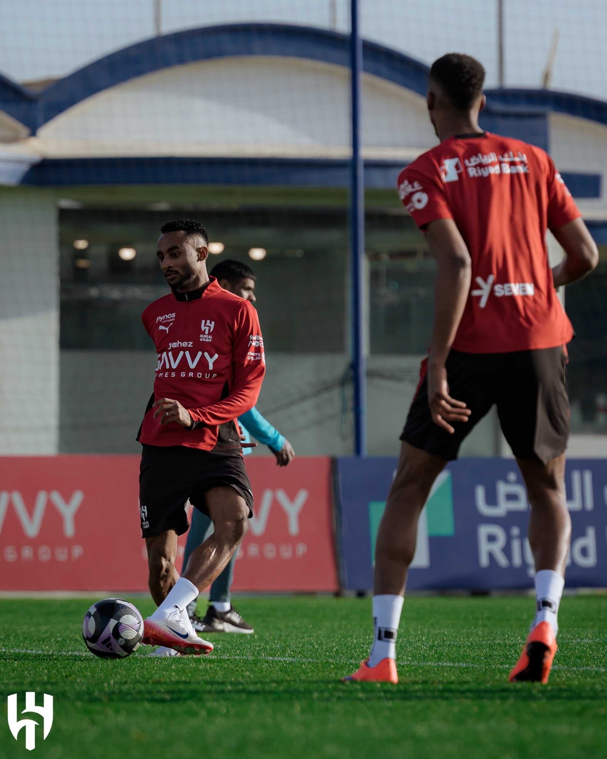 متعب الحربي في تدريبات الهلال
