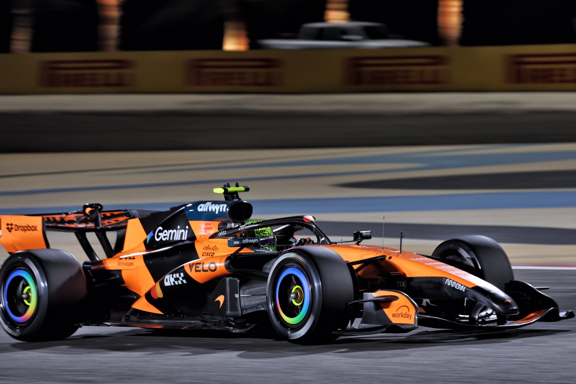 البريطاني لاندو نوريس سائق مكلارين