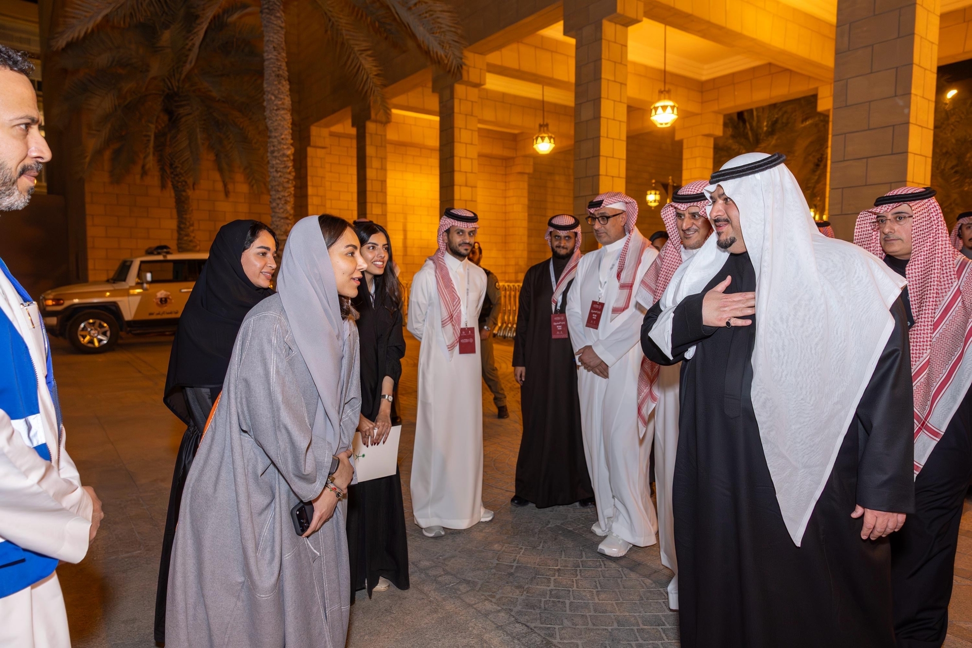 نائب أمير الرياض يتفقد جاهزية موقع الاحتفاء بيوم التأسيس