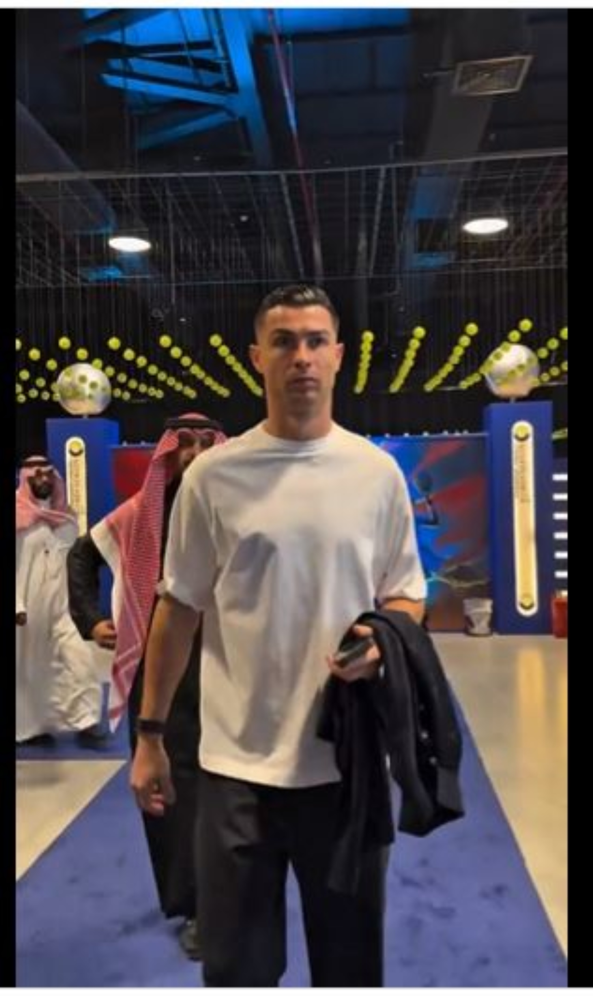 جانب من حضور رونالدو لبطولة بريمير بادل بـ"موسم الرياض"