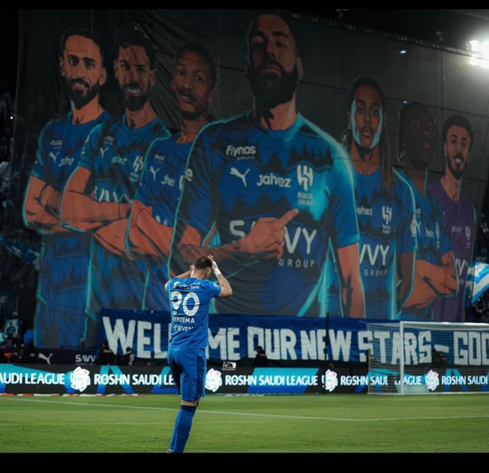 كريم بنزيما يوجه رسالة إلى جماهير الهلال