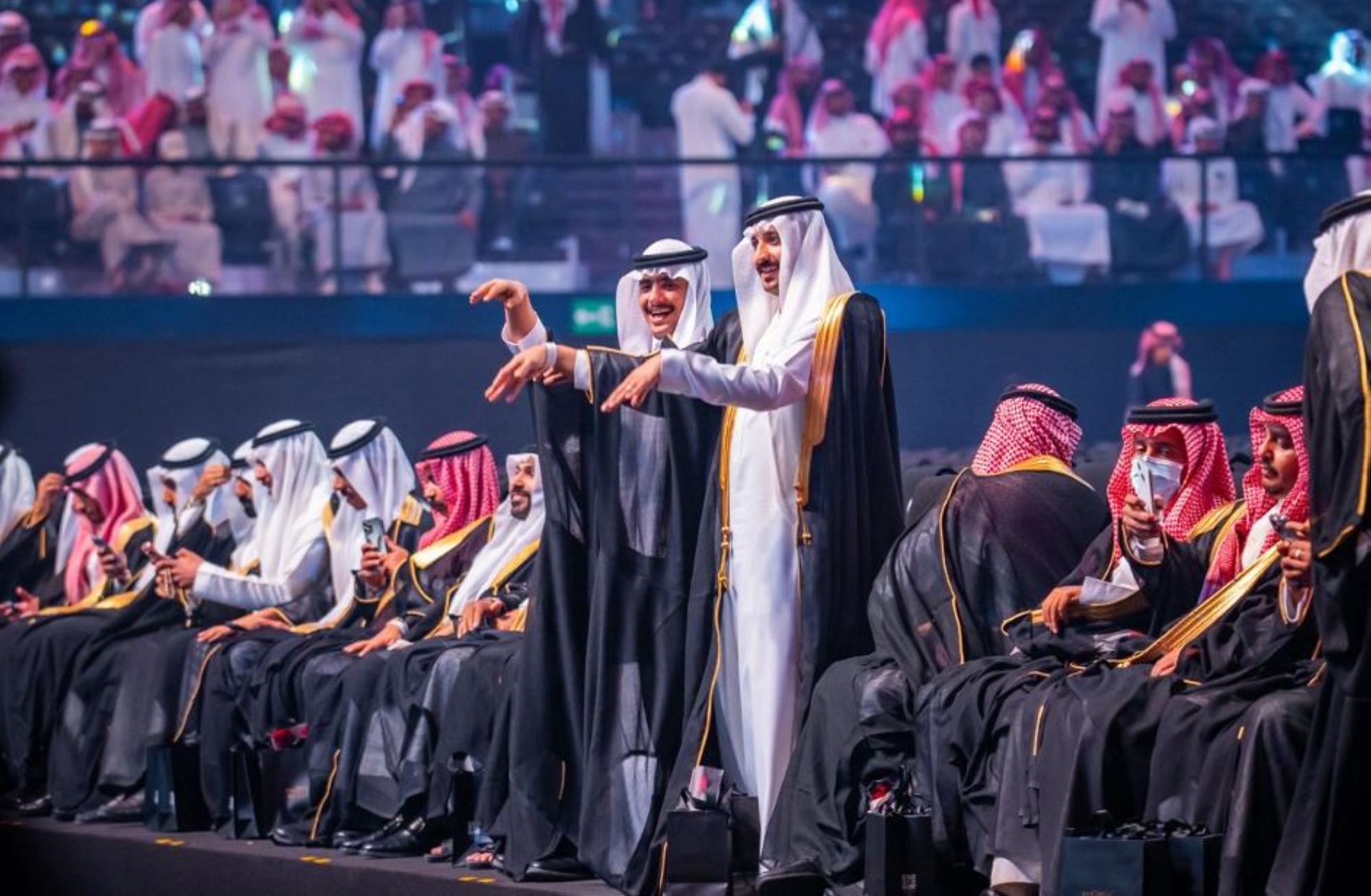 شهد الحفل حضورًا لافتًا ومشاركة فعّالة من الجهات الداعمة والشركات الراعية