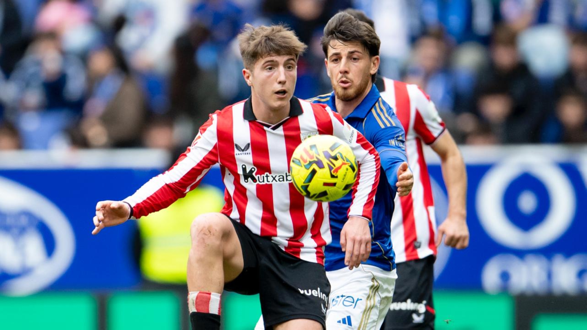 جانب من مباراة بلباو أمام أوفييدو