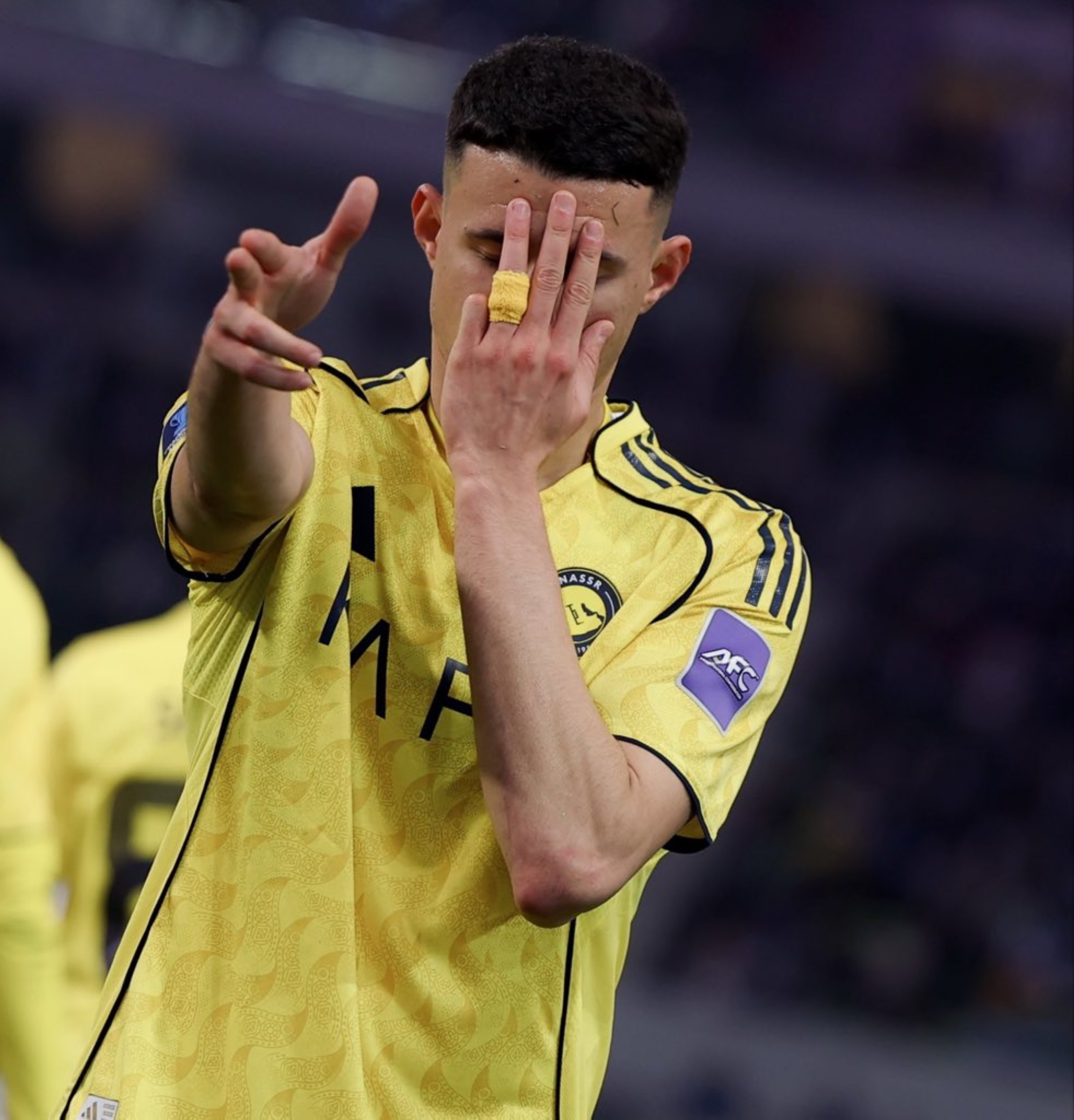 عبدالله الحمدان بقميص النصر