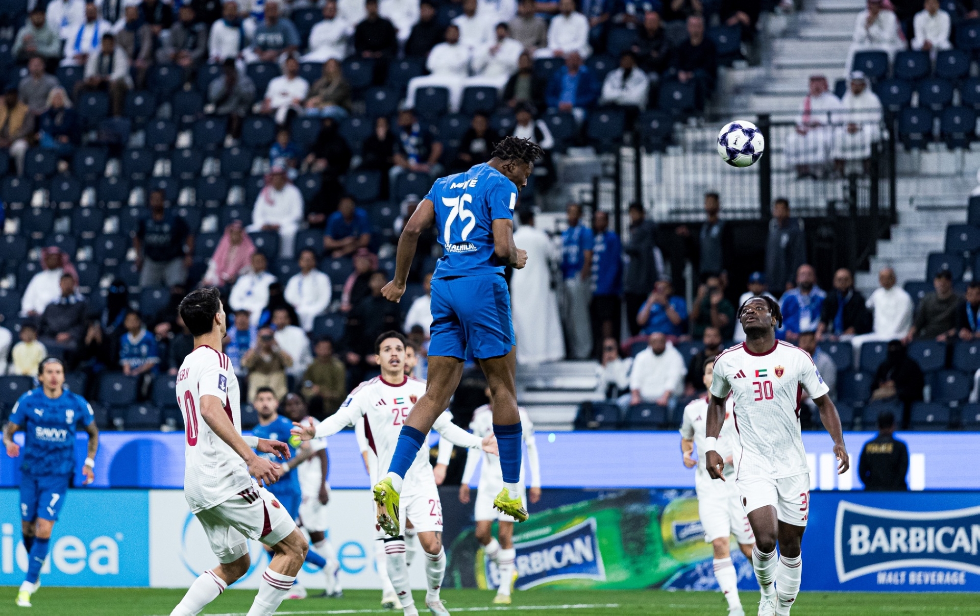 مباراة الهلال والوحدة الإماراتي بدوري أبطال آسيا