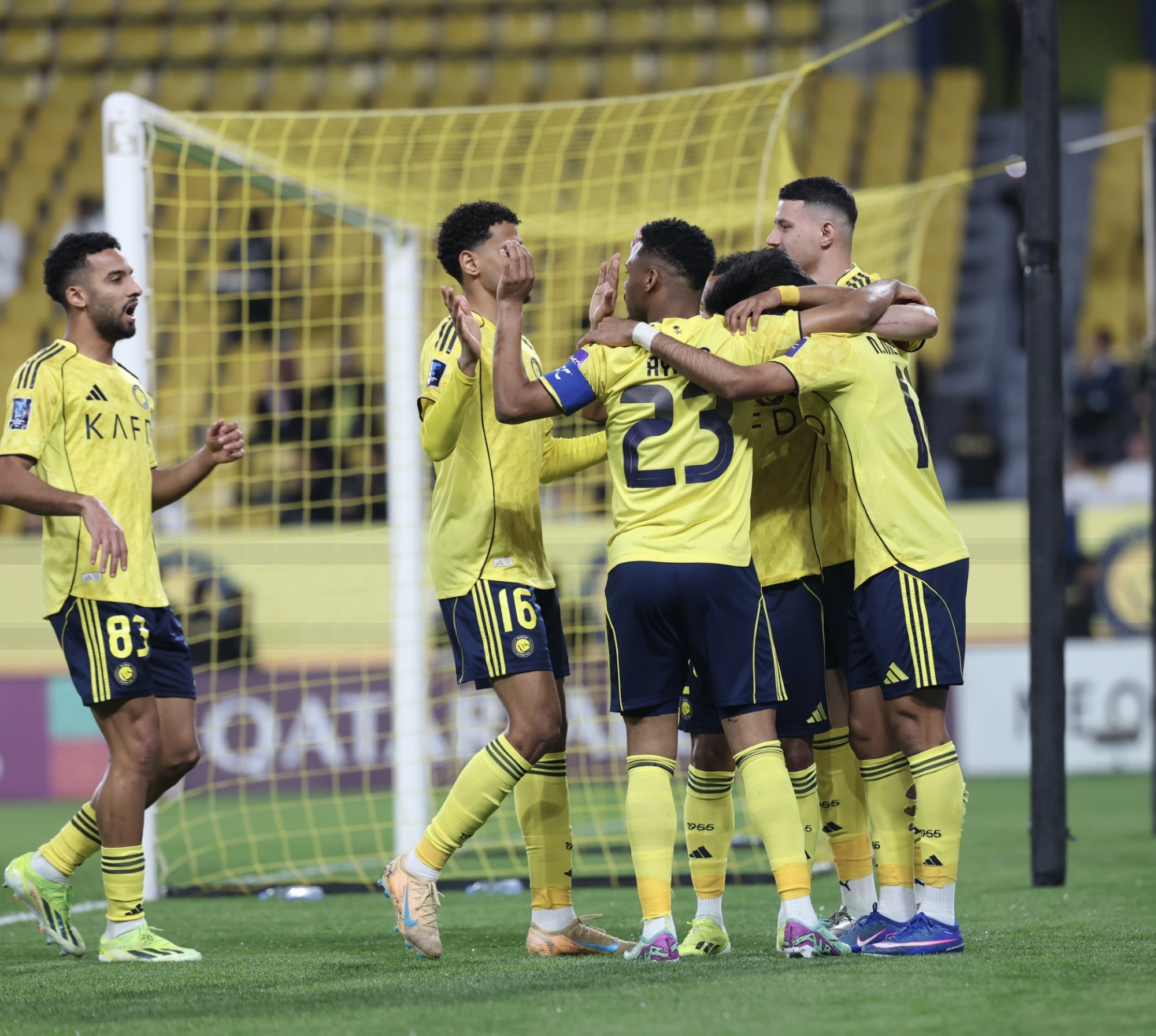 النصر يهزم أركاداج ويتأهل لربع نهائي دوري أبطال آسيا 2