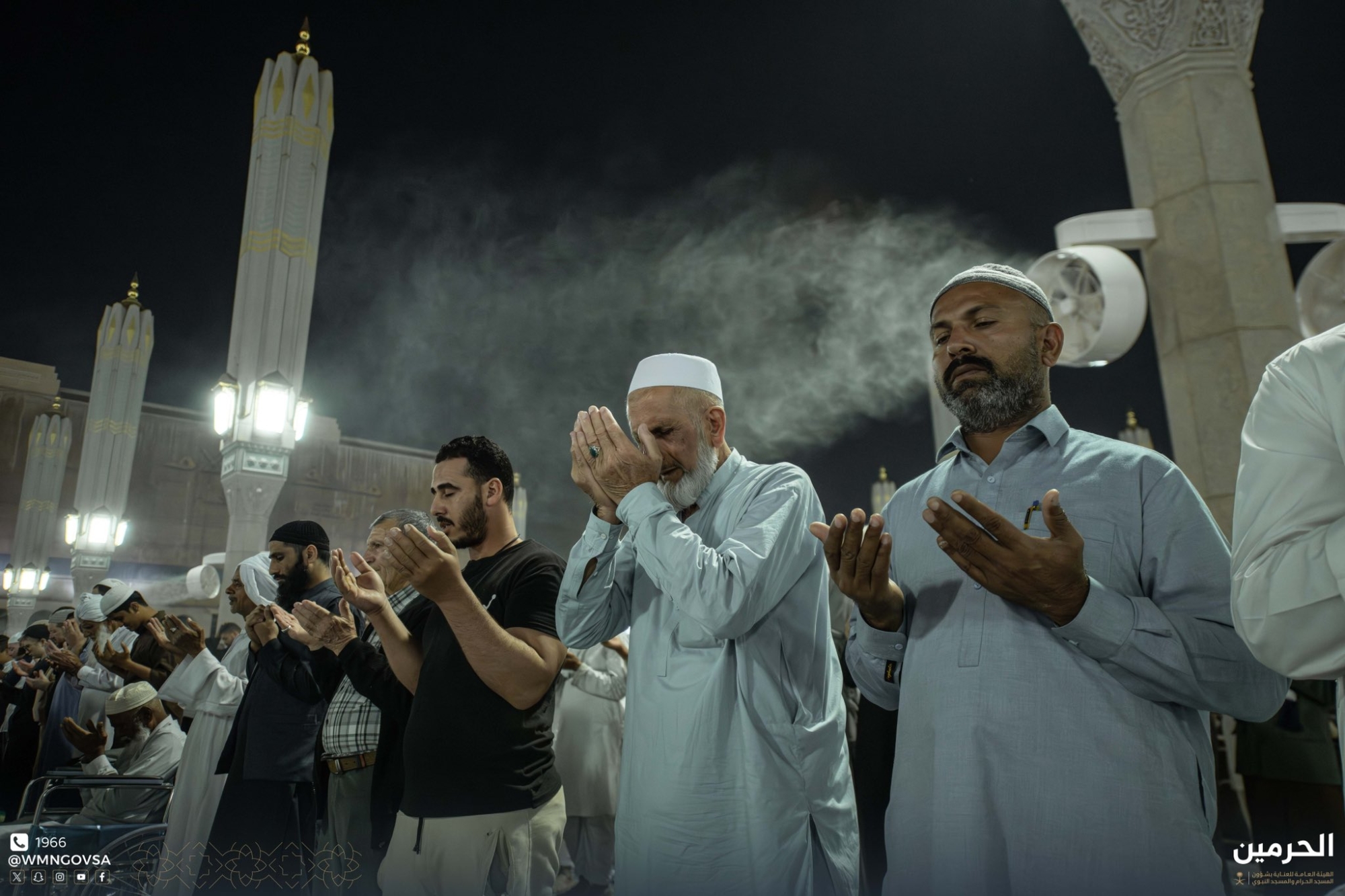 بما يحقق أعلى مستويات الانسيابية داخل المسجد النبوي