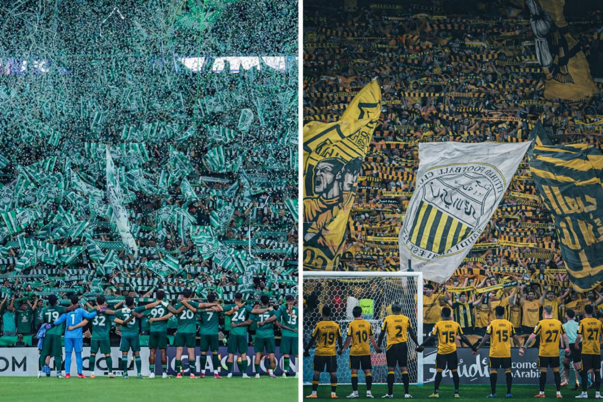 تصدر الأهلي قائمة الحضور الجماهيري بإجمالي 288.958 مشجعًا خلال 11 مباراة.. يليه الاتحاد بـ286.596 مشجعًا على ملعب الإنماء