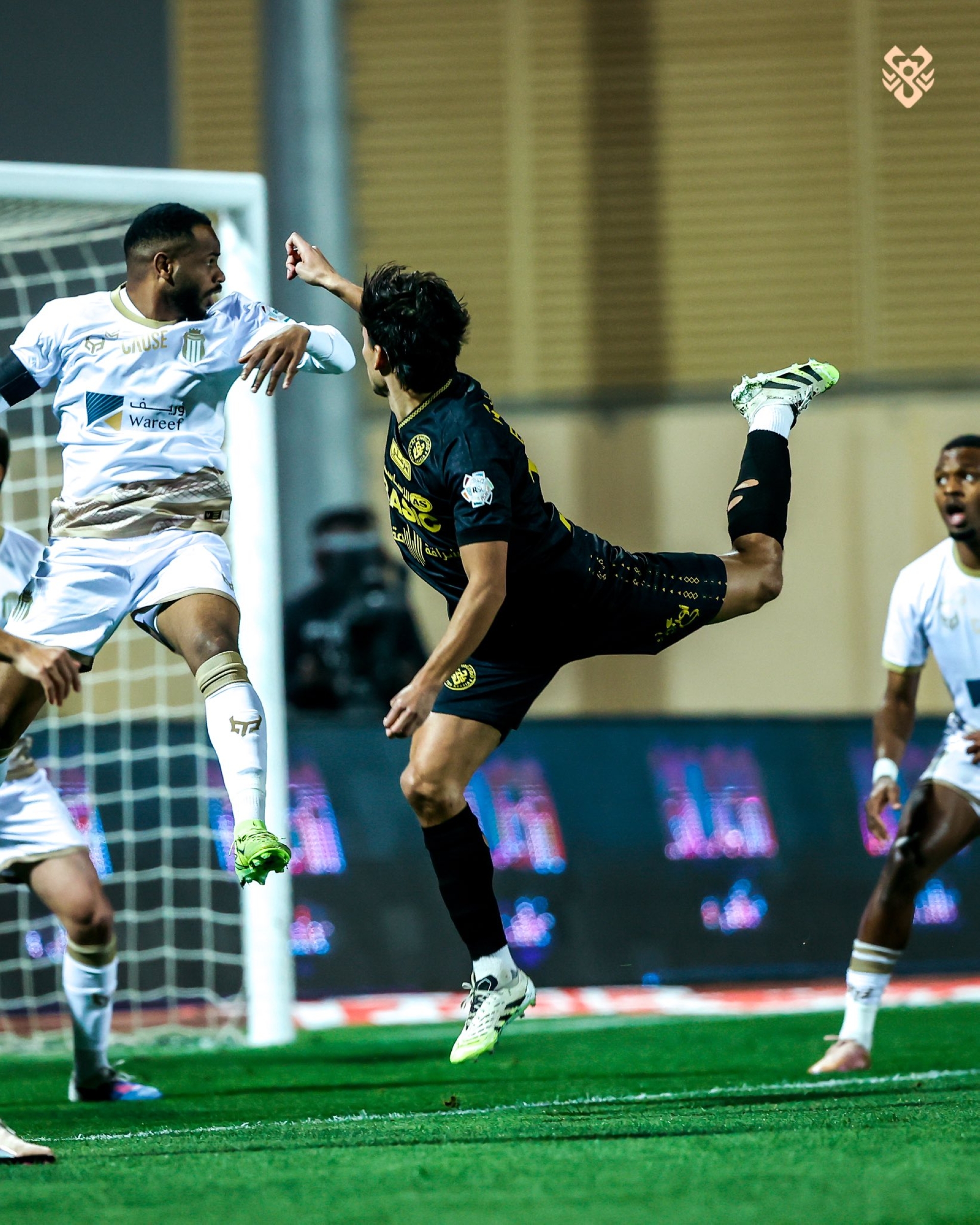 جانب من مباراة الخلود أمام الرياض 
