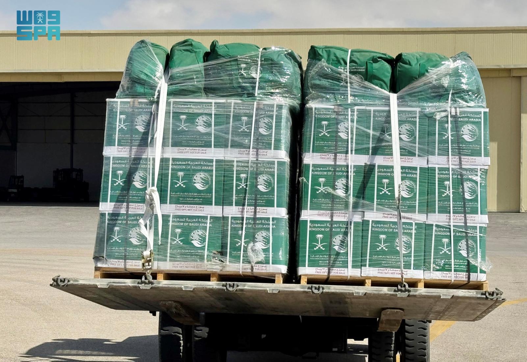 وصول الطائرة الـ81 لإغاثة الشعب الفلسطيني في غزة