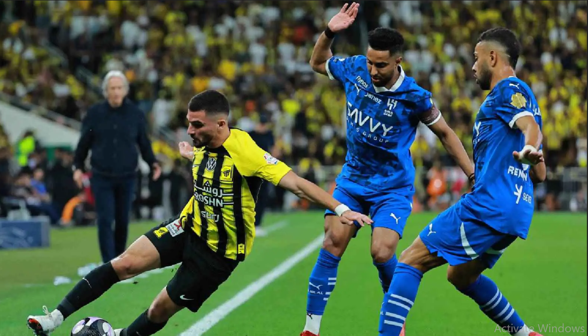 مباراة الهلال والاتحاد بدوري روشن
