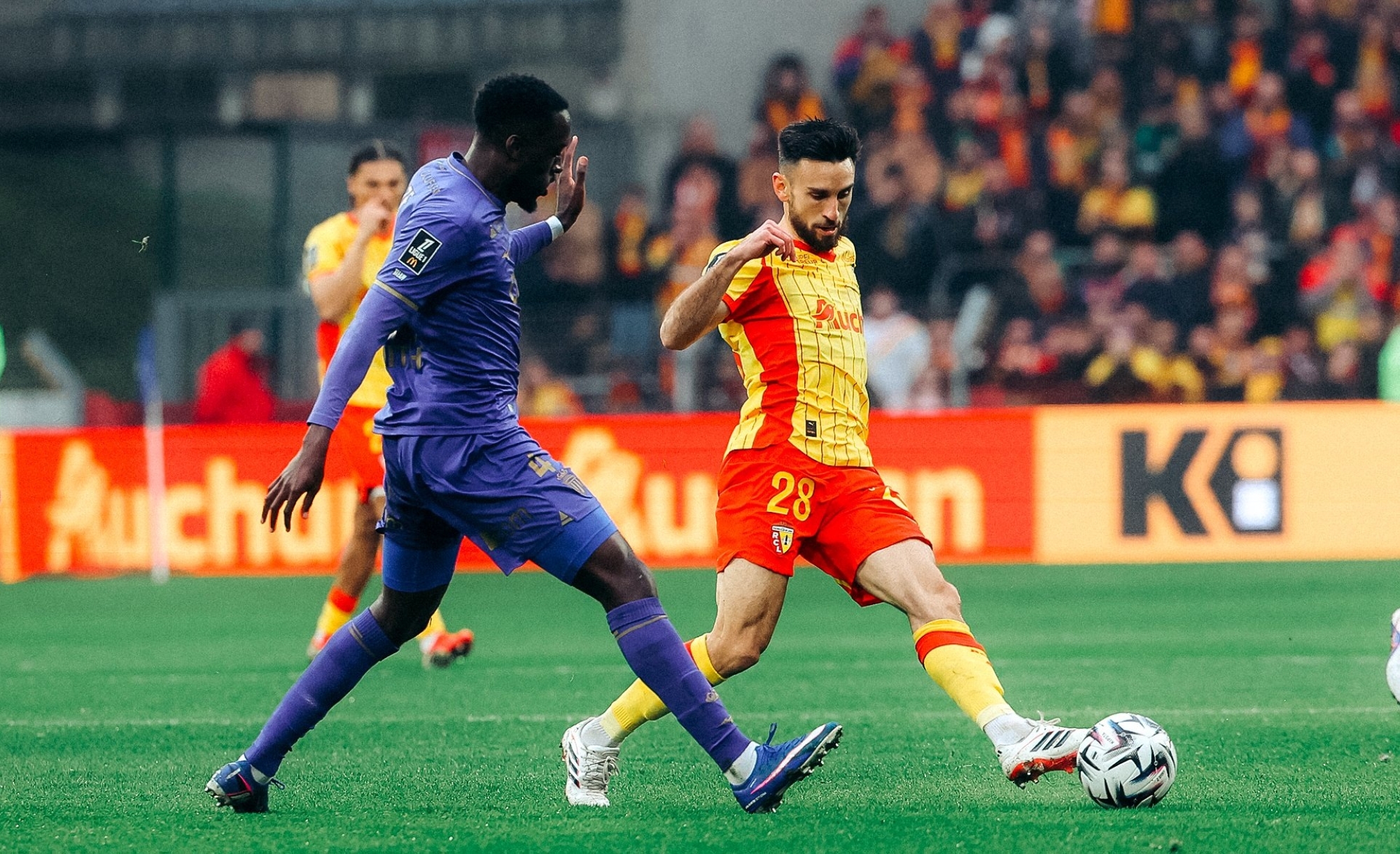 مباراة موناكو ولانس بالدوري الفرنسي