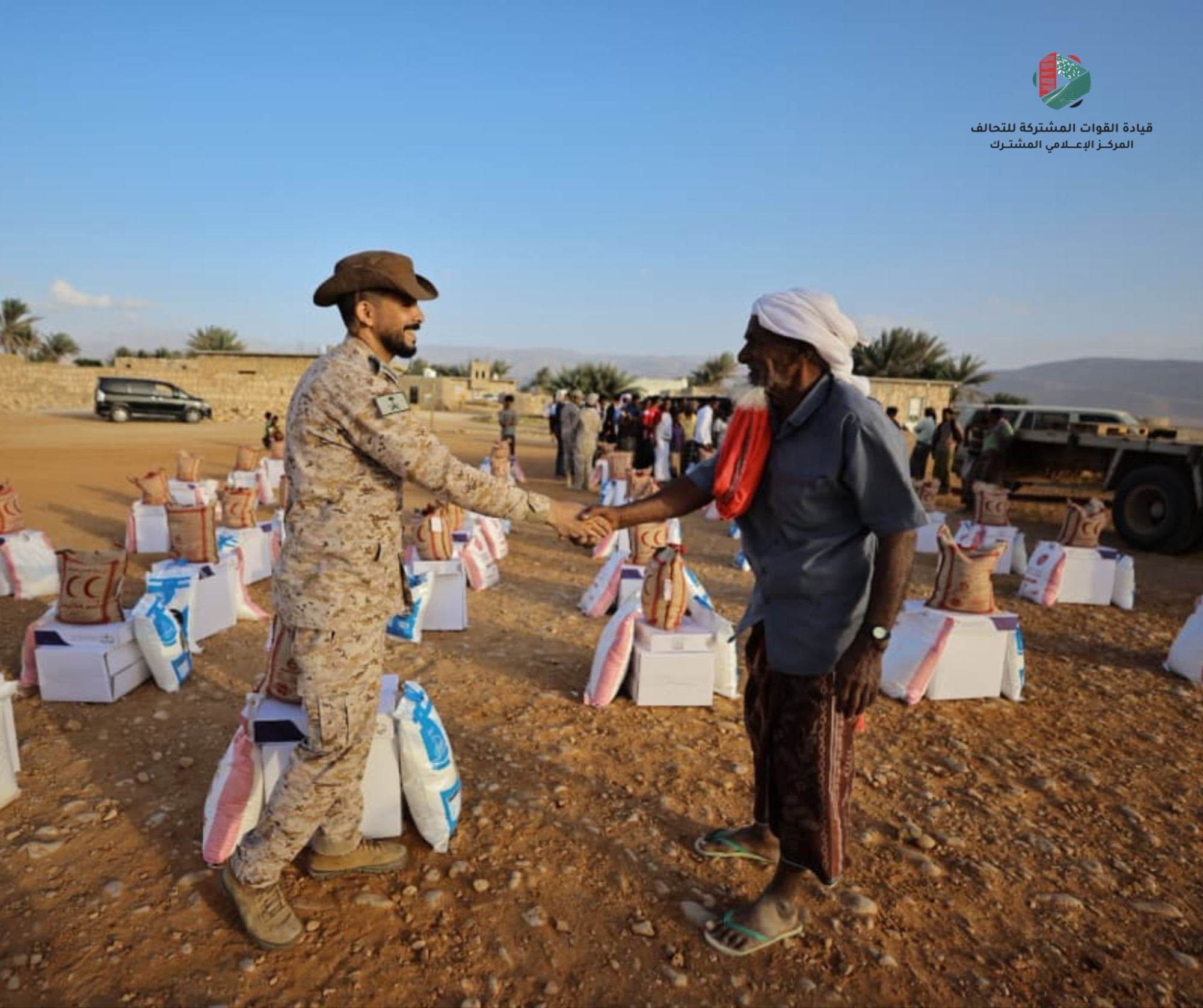  توزيع السلال الغذائية تمت بالتنسيق مع السلطة المحلية في اليمن