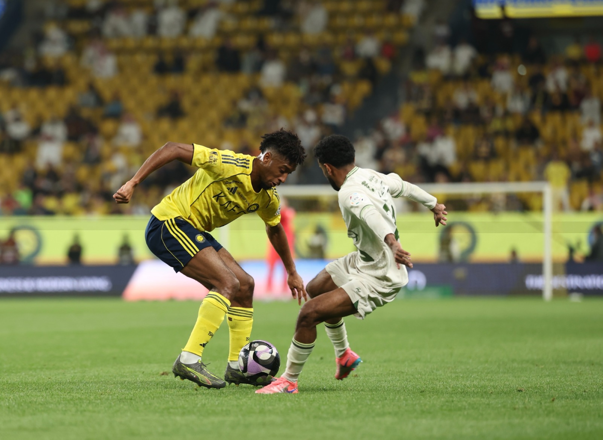 مباراة النصر أمام الحزم