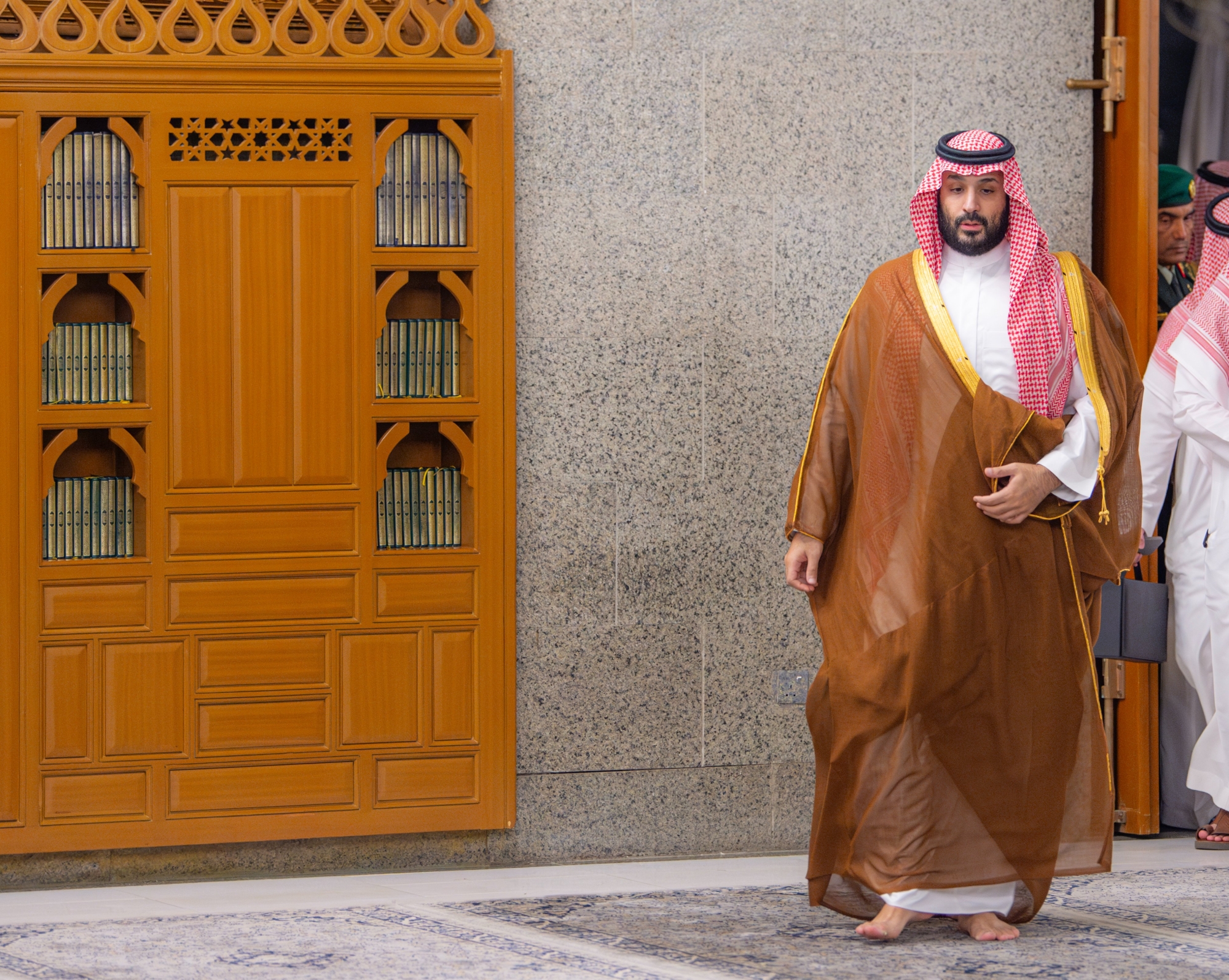 رافق ولي العهد، الأمير سلمان بن سلطان بن عبدالعزيز أمير منطقة المدينة المنورة