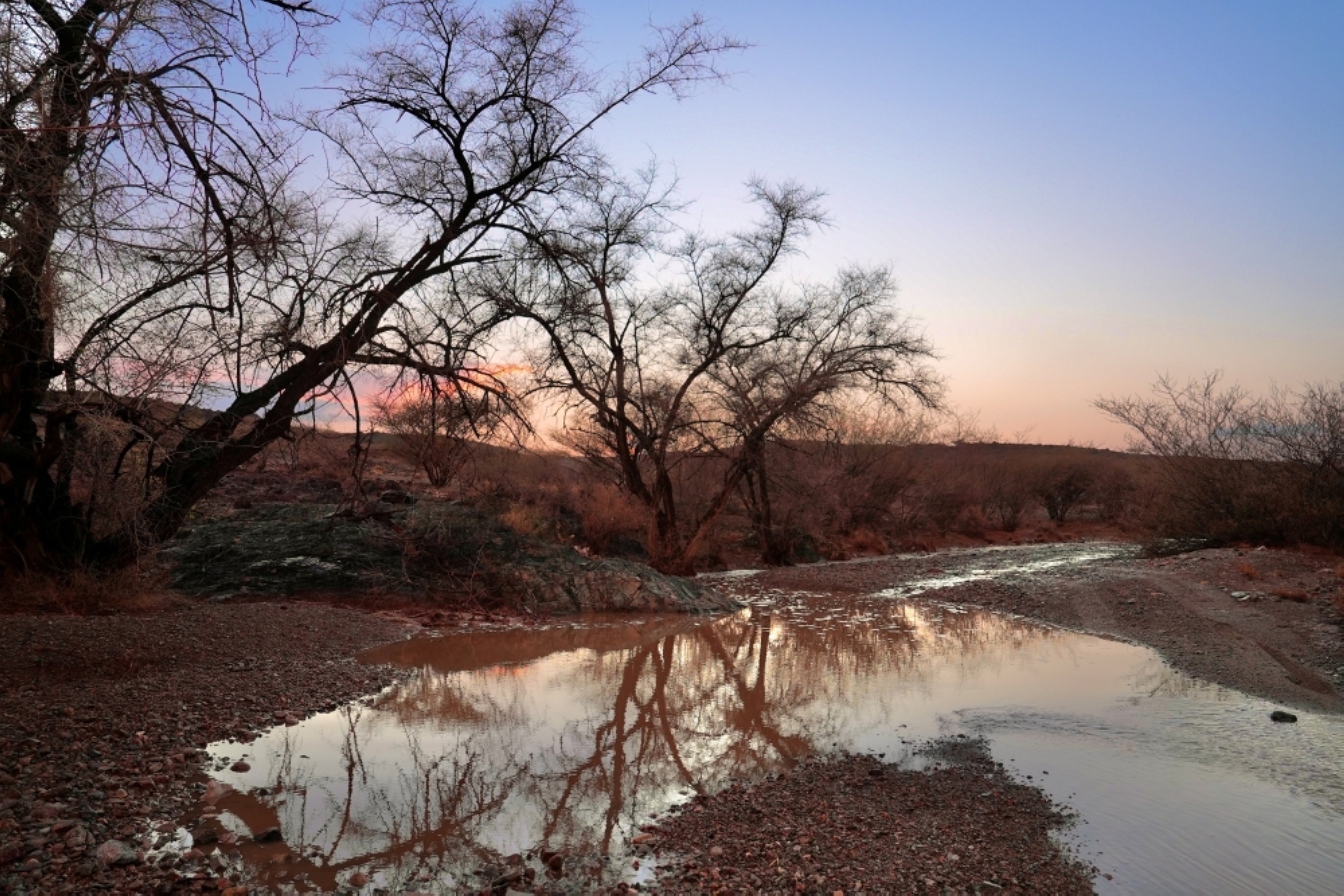 على أجزاء من المرتفعات الغربية والجنوبية الغربية للمملكة